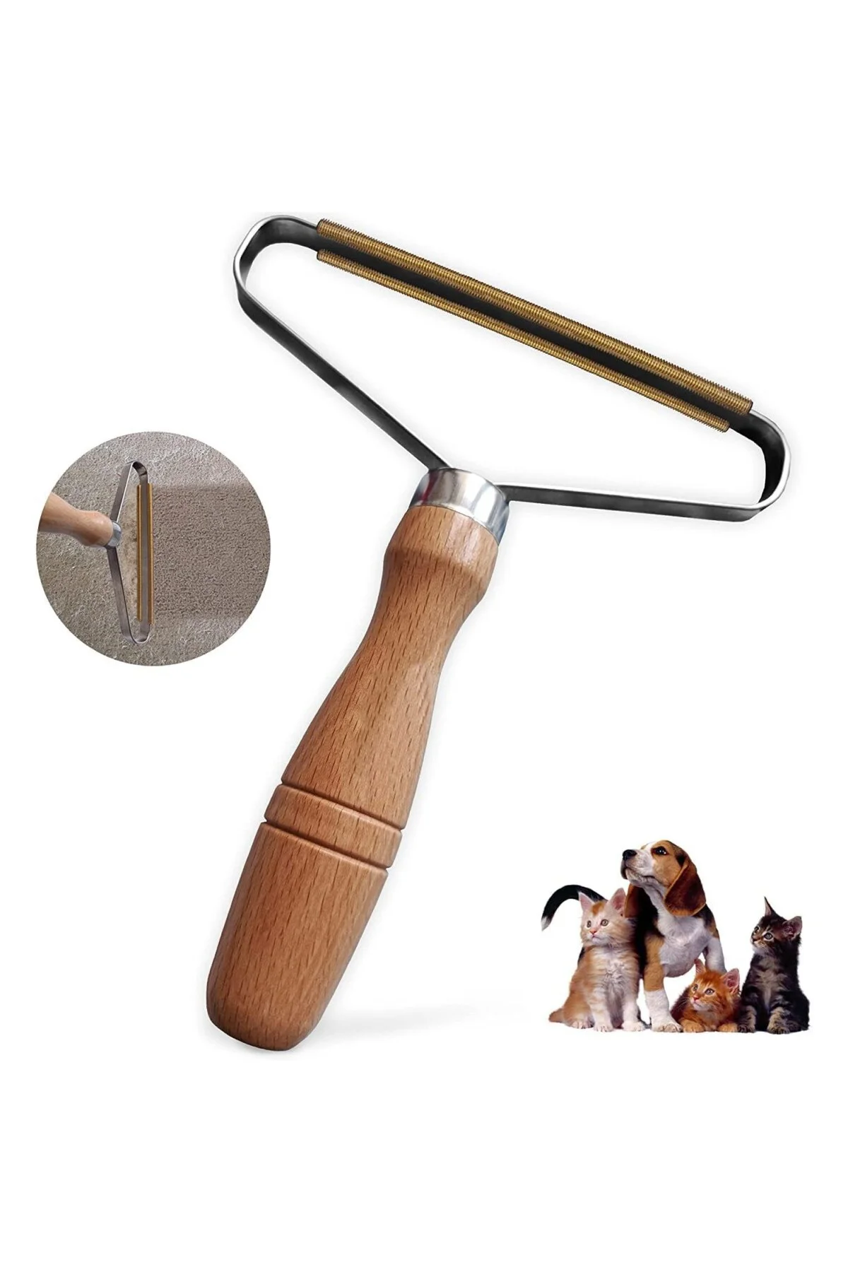 Tiftik Toplayıcı Tüy Giderici Taşınabilir Evcil Hayvan Tüy Toplayıcı Halı Kilim P