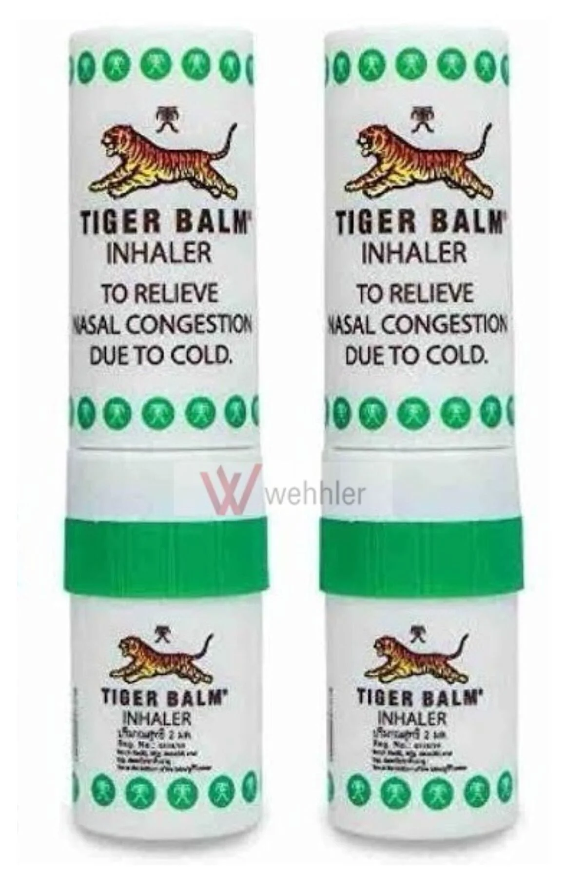 Tiger Balm Inhaler (+Yağ) 2 in 1 (Yeni tarihli ürün) 2 Adet Tiger Balm Inhaler (+Yağ) 2 in 1 (Yeni tarihli ürün) 2 Adet