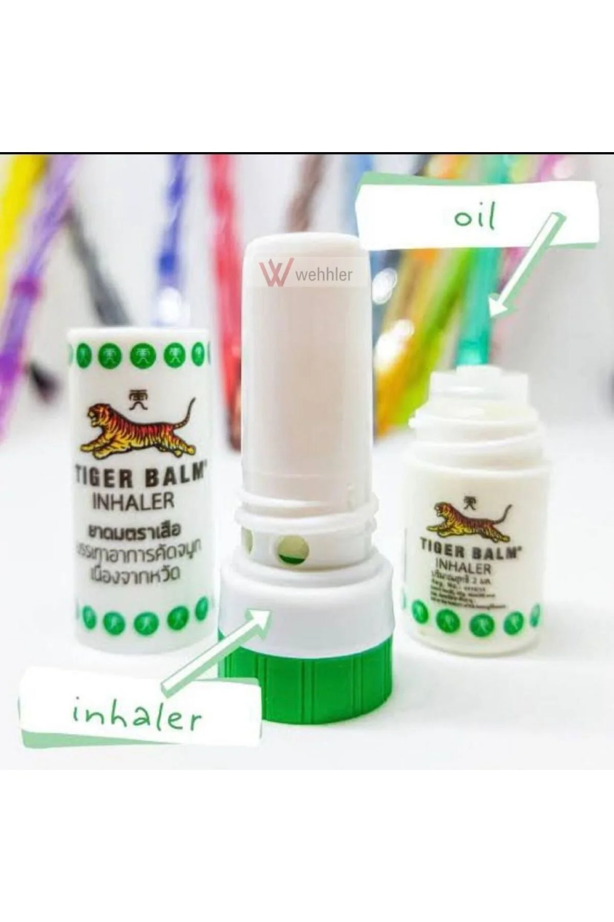 Tiger Balm Inhaler (+Yağ) 2 in 1 (Yeni tarihli ürün) 2 Adet Tiger Balm Inhaler (+Yağ) 2 in 1 (Yeni tarihli ürün) 2 Adet - Görsel 3