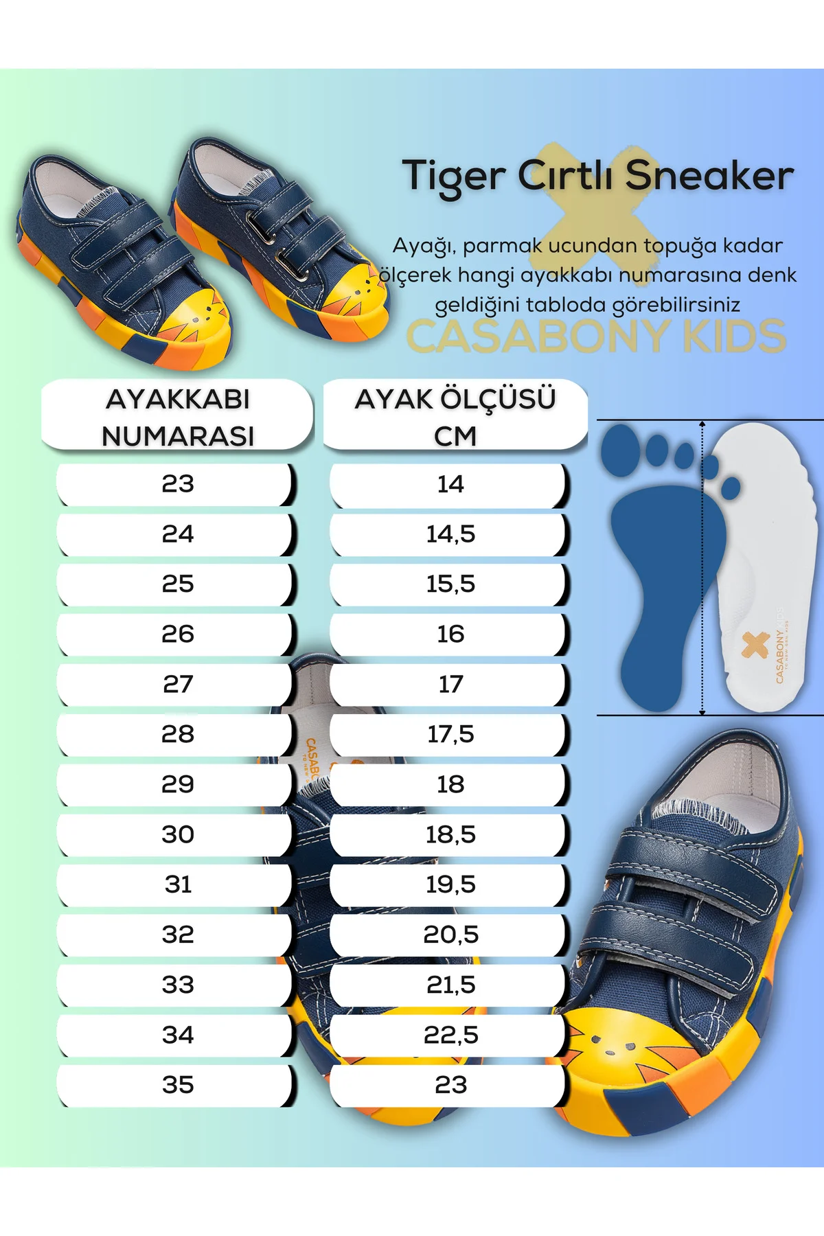 Tiger Cırtlı Kanvas Ortopedik Sneaker