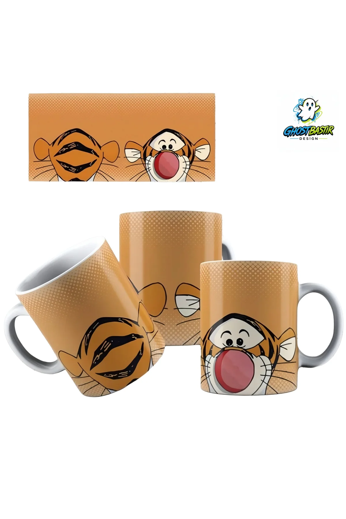 Tigger Kupa Bardak | Tek Adet K0434