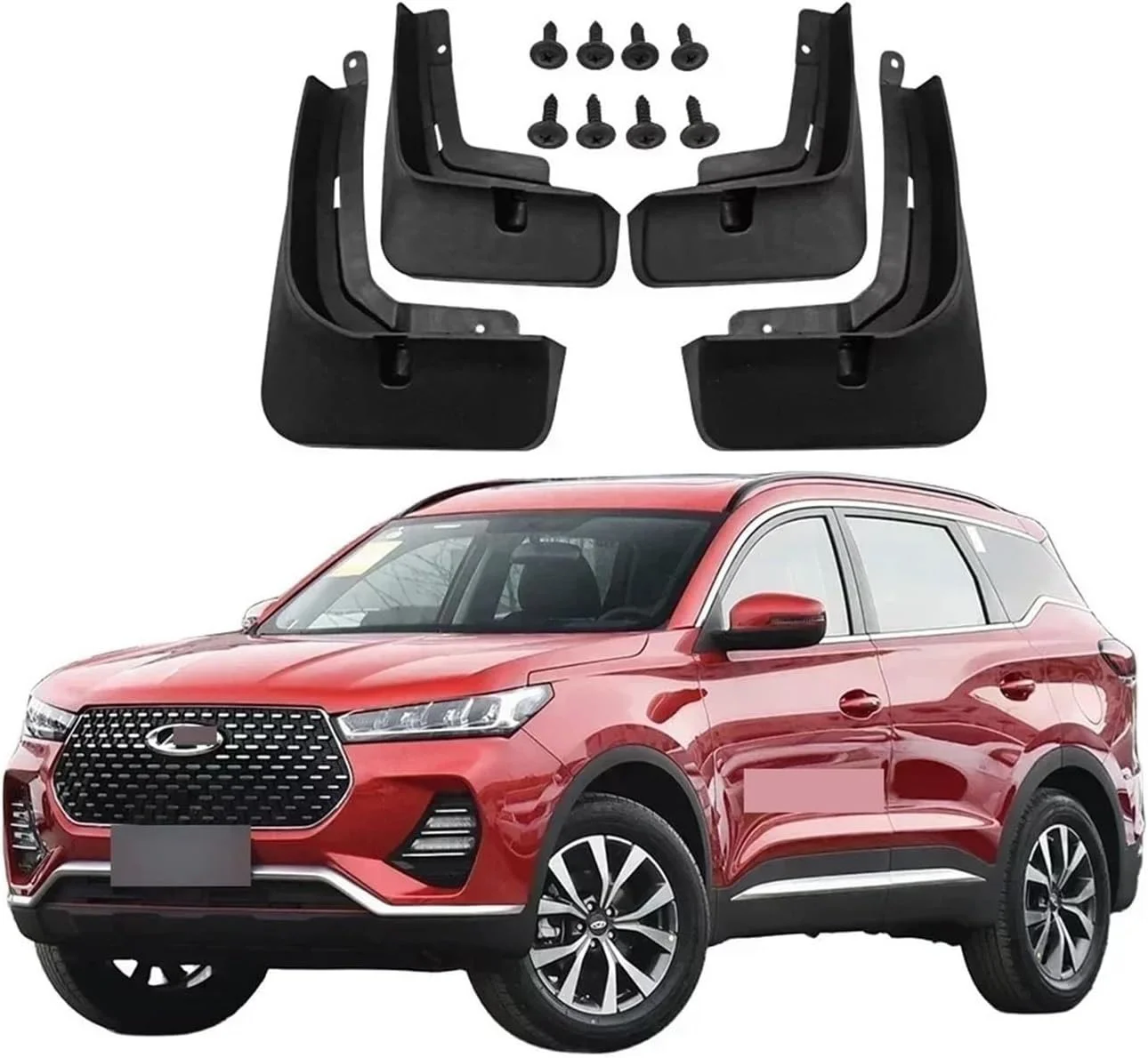 Tiggo 7 Pro Uyumlu Paçalık Tozluk Çamurluk Ön Arka Takım Siyah Tiggo 7 Pro Uyumlu Paçalık Tozluk Çamurluk Ön Arka Takım Siyah