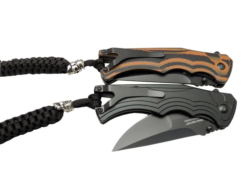 Tighe Fifhter Brt 863zbr Kahverengi Kamp Çakı 21cm - Yarı Otomati