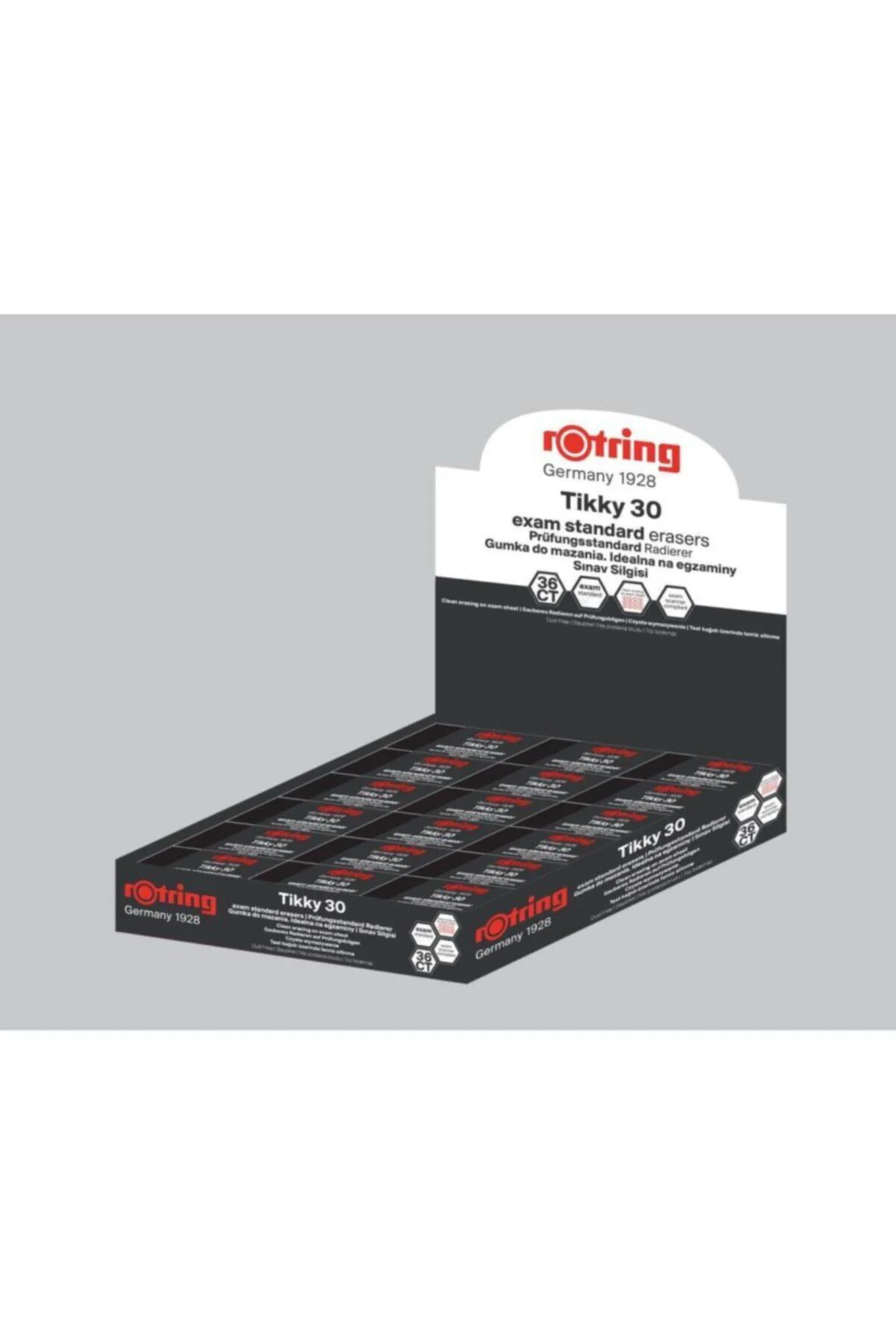 Tikky 2081890 Sınav Silgisi 30 Lu (1 Paket 30 Adet)
