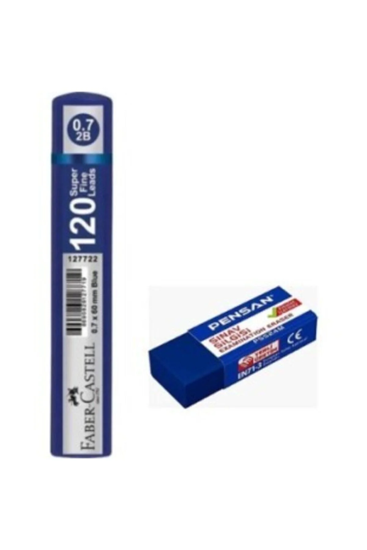 Tikyy 0,7 Uçlu Kalem 4'lü Set + Silgi+120'li Min