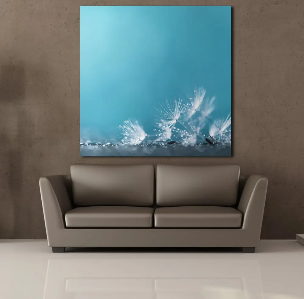 TILSIMLI ÇİÇEK KANVAS TABLO