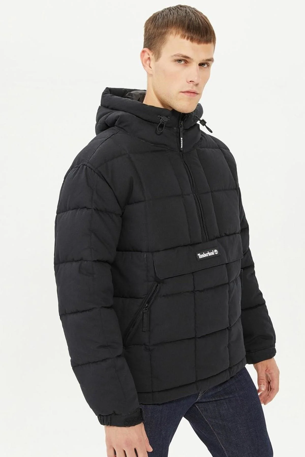 Timberland Progressive Utility Pullover Puffer Erkek 1/2 Fermuarlı Kapüşonlu Şişme Mont Siyah Fiyatı, Yorumları ve Özellikleri