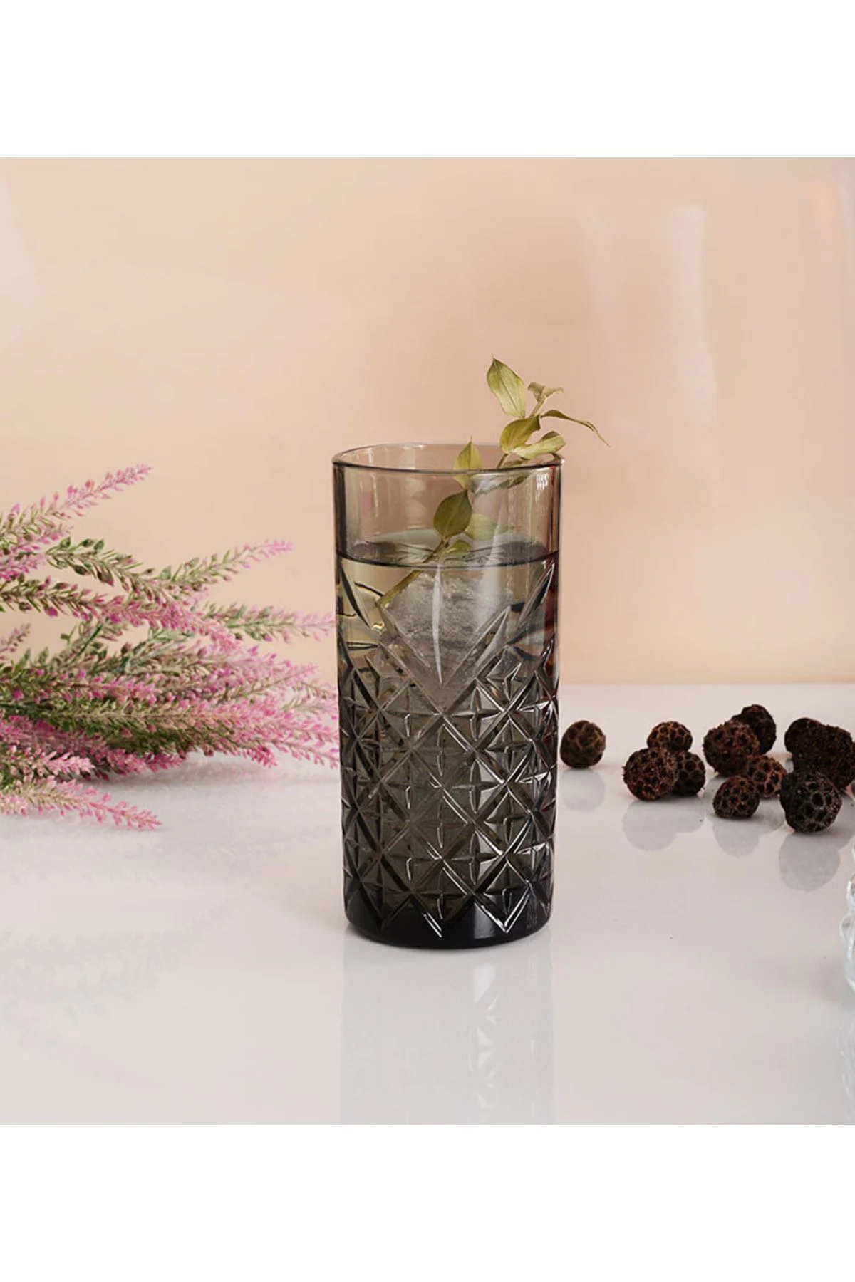 Timeless Gri Meşrubat & Kokteyl Bardağı 450 Cc Timeless Gri Meşrubat & Kokteyl Bardağı 450 Cc