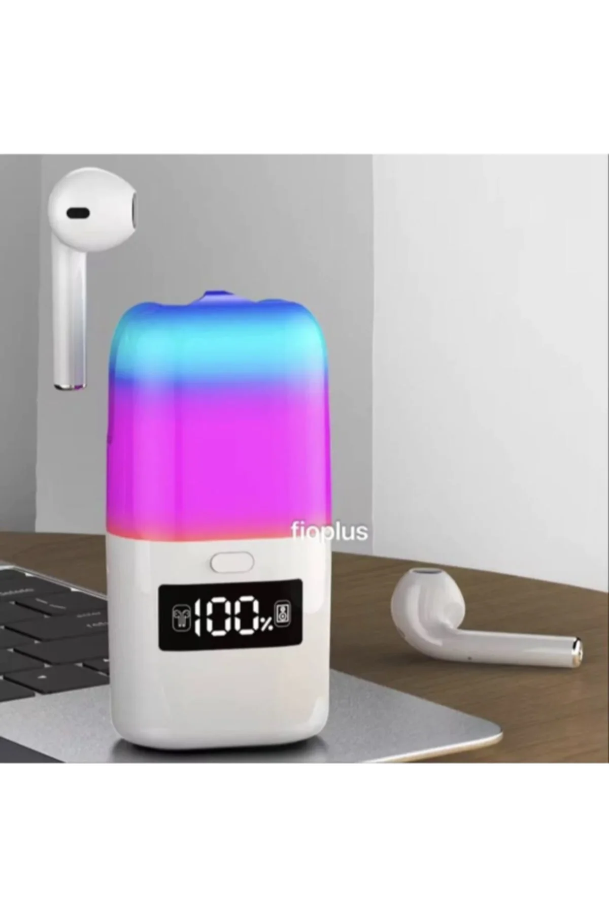 Time&TecH İKİSİ BİR ARADA KABLOSUZ KULAKLIK TAŞINABİLİR HOPARLÖR