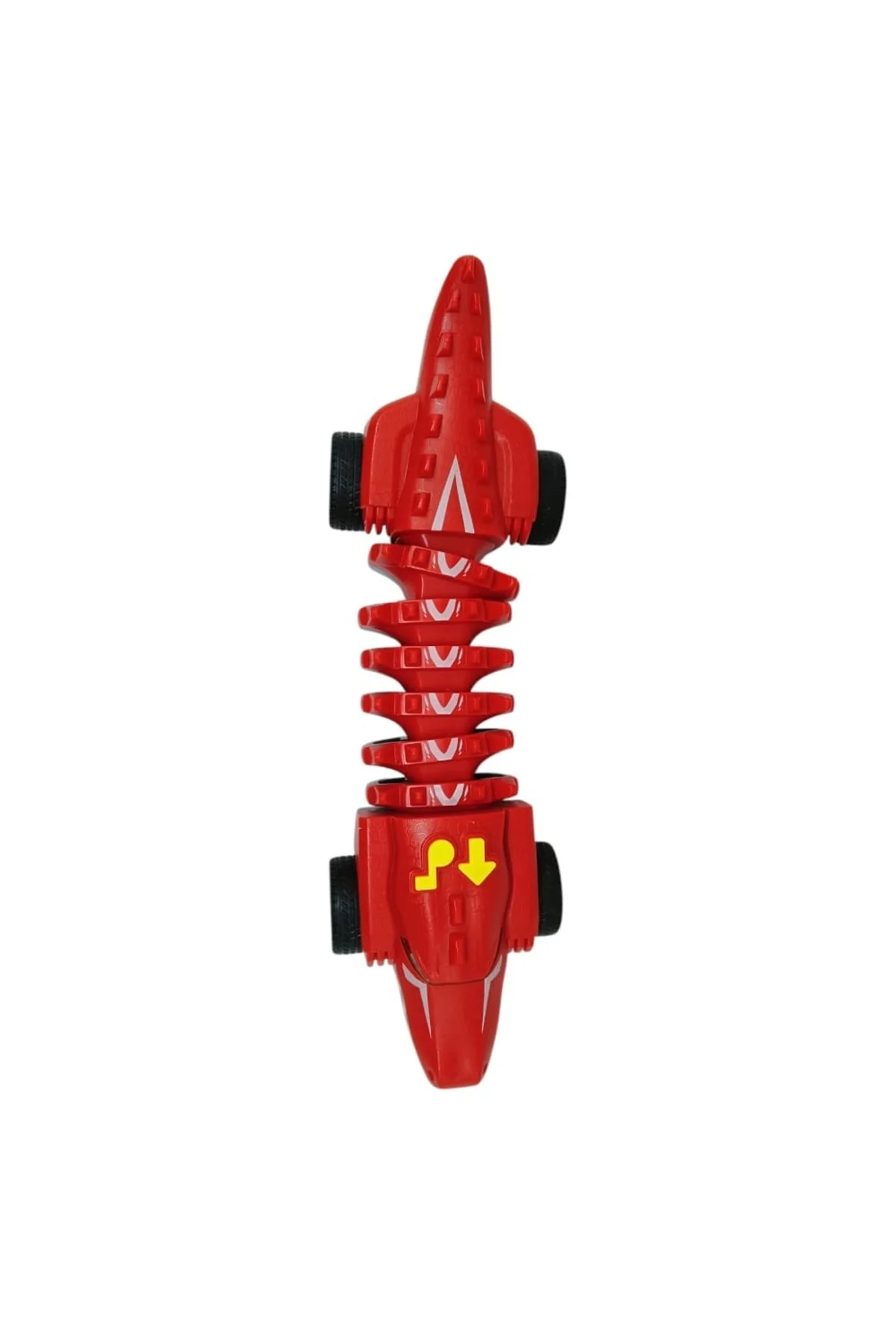 Timsah Araba - Otomatik Hareketli Sesli Işıklı 32 cm - Kırmızı Timsah - 1 ADET