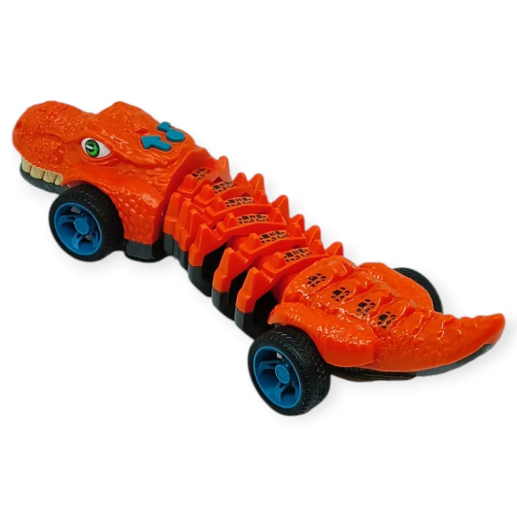 Timsah Araba - Otomatik Hareketli Sesli Işıklı 32 cm - Koyu Tcu Timsah - 1 ADET
