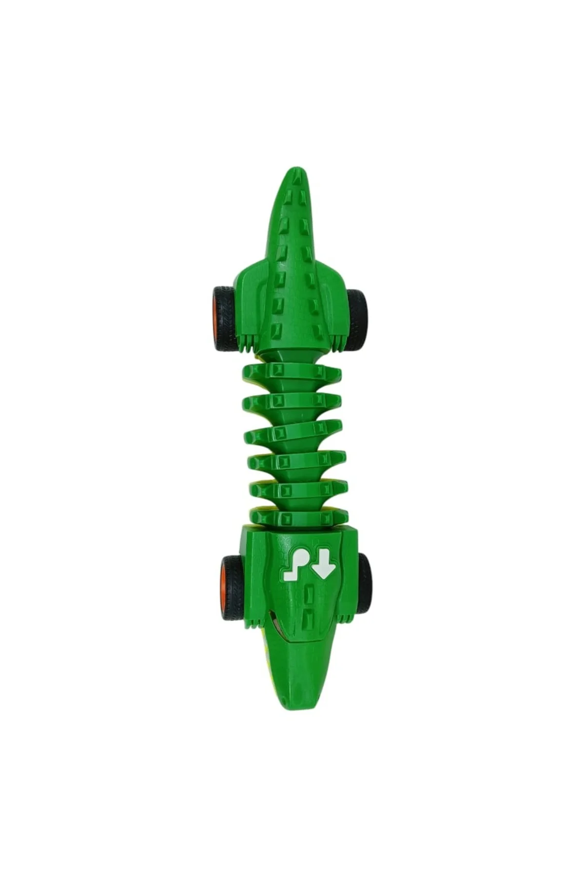 Timsah Araba - Otomatik Hareketli Sesli Işıklı 32 cm - Yeşil Timsah - 1 ADET