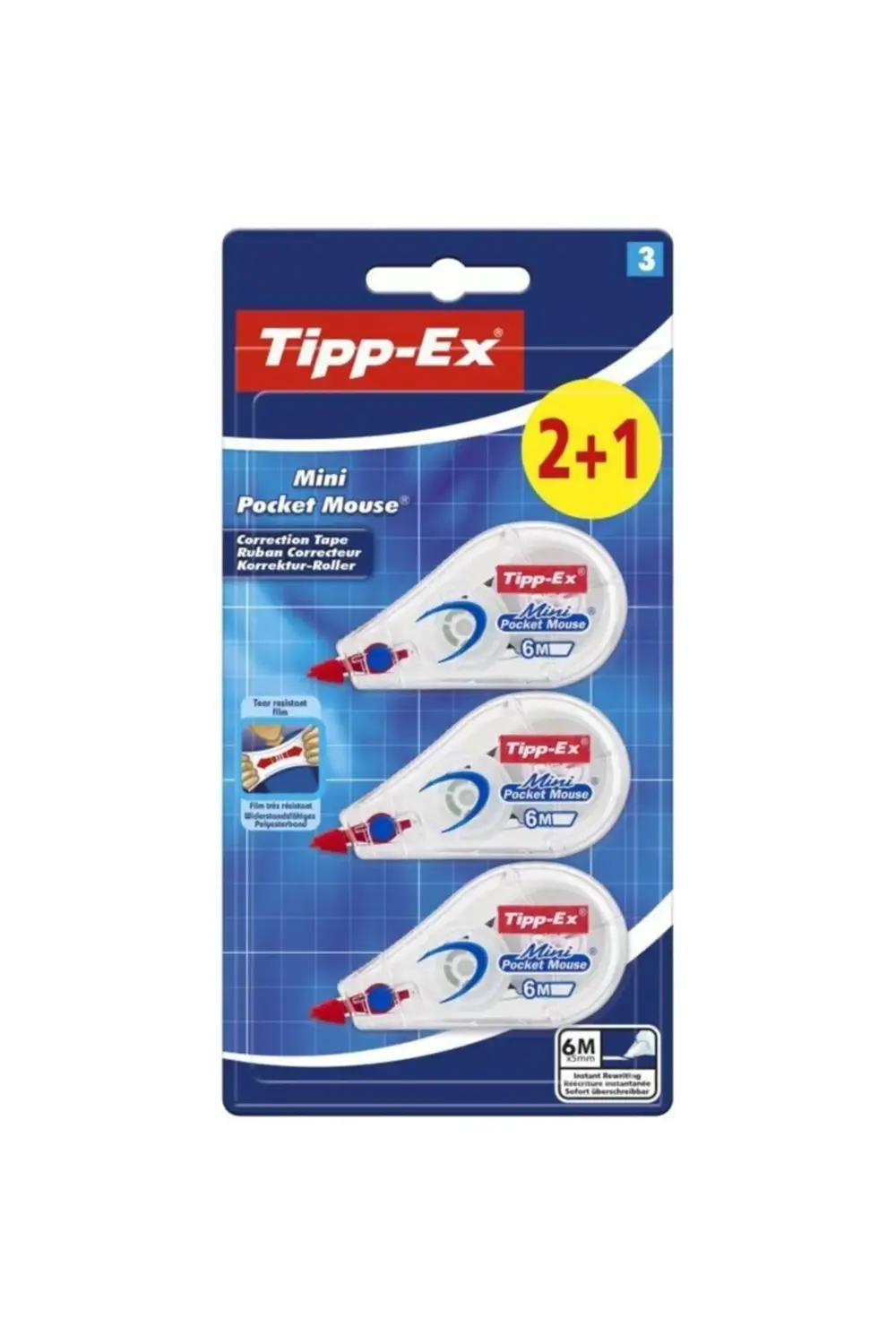 Tipp-ex Mini Pocket Mouse Düzeltici 2 1'li Blister