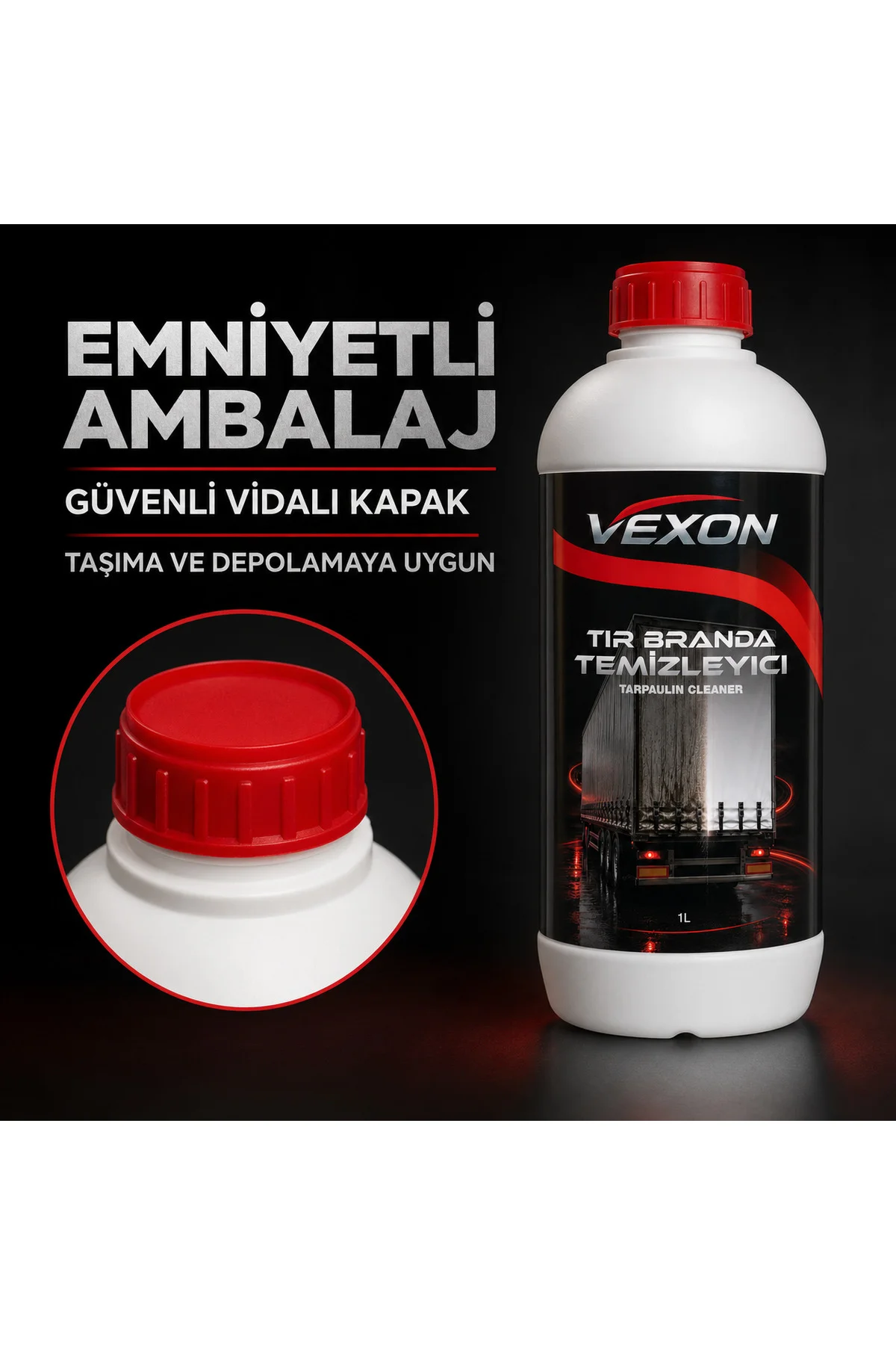 Tır Branda Temizleyici 1 L – Güçlü Etkili Konsantre Ağır Kir ve Çamur Temizleme Köpüğü Tır Branda Temizleyici 1 L – Güçlü Etkili Konsantre Ağır Kir ve Çamur Temizleme Köpüğü