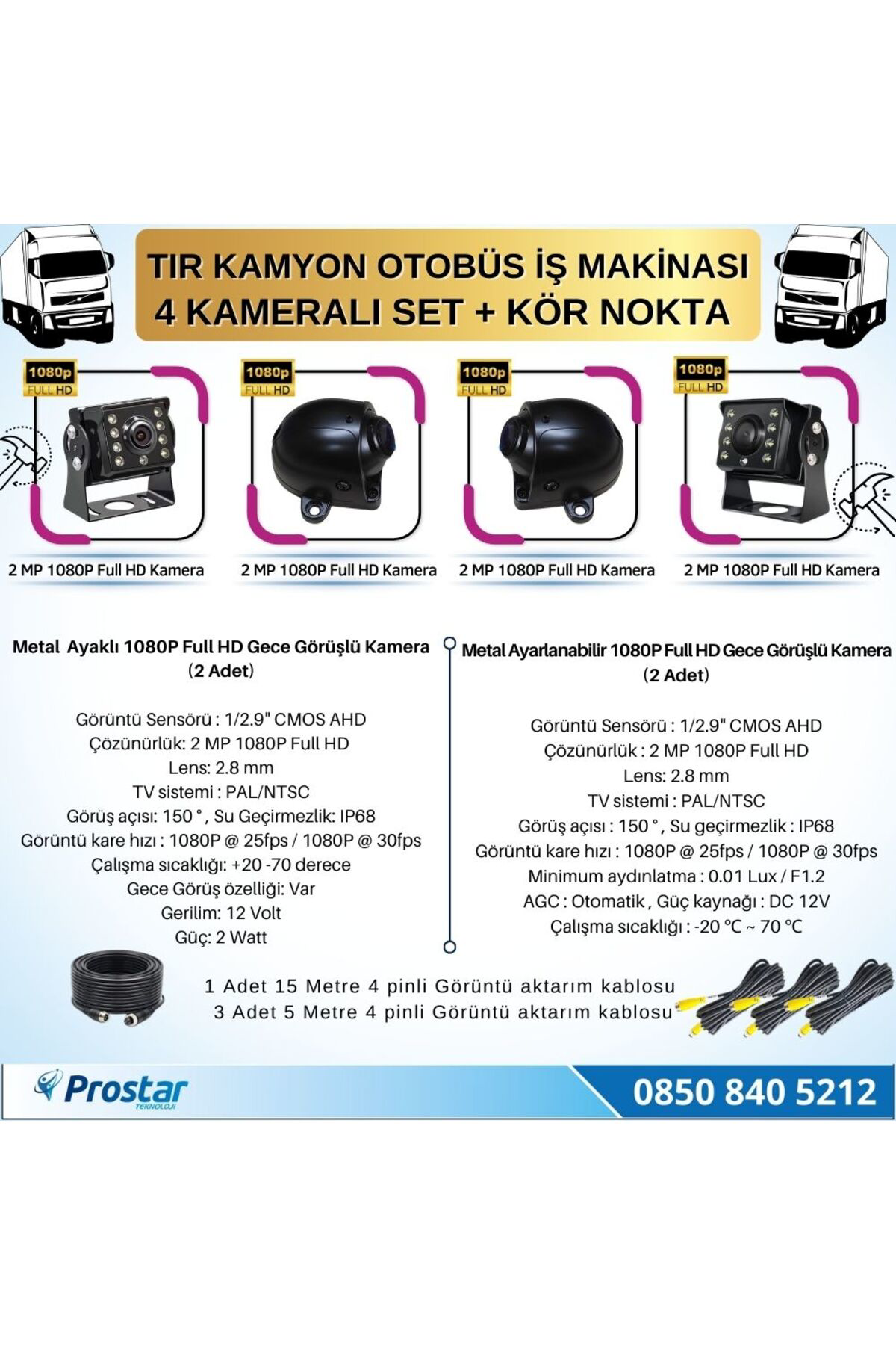 Navistar Tır Ve Kamyon 10.36&Quot; Dokunmatik 4 Kameralı 256 Gb Destekli K