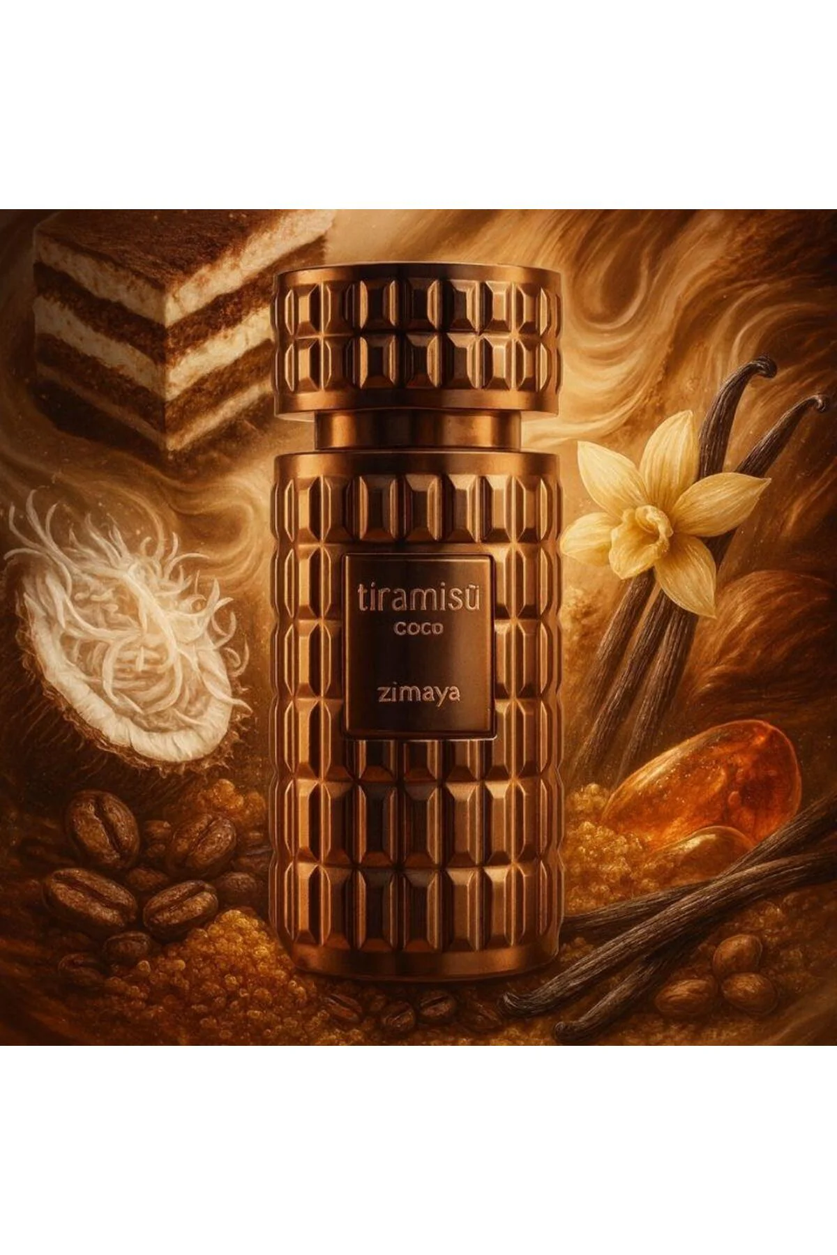 Tiramisu Coco Eau De Parfum 100 ML Unisex Parfüm Tiramisu Coco Eau De Parfum 100 ML Unisex Parfüm
