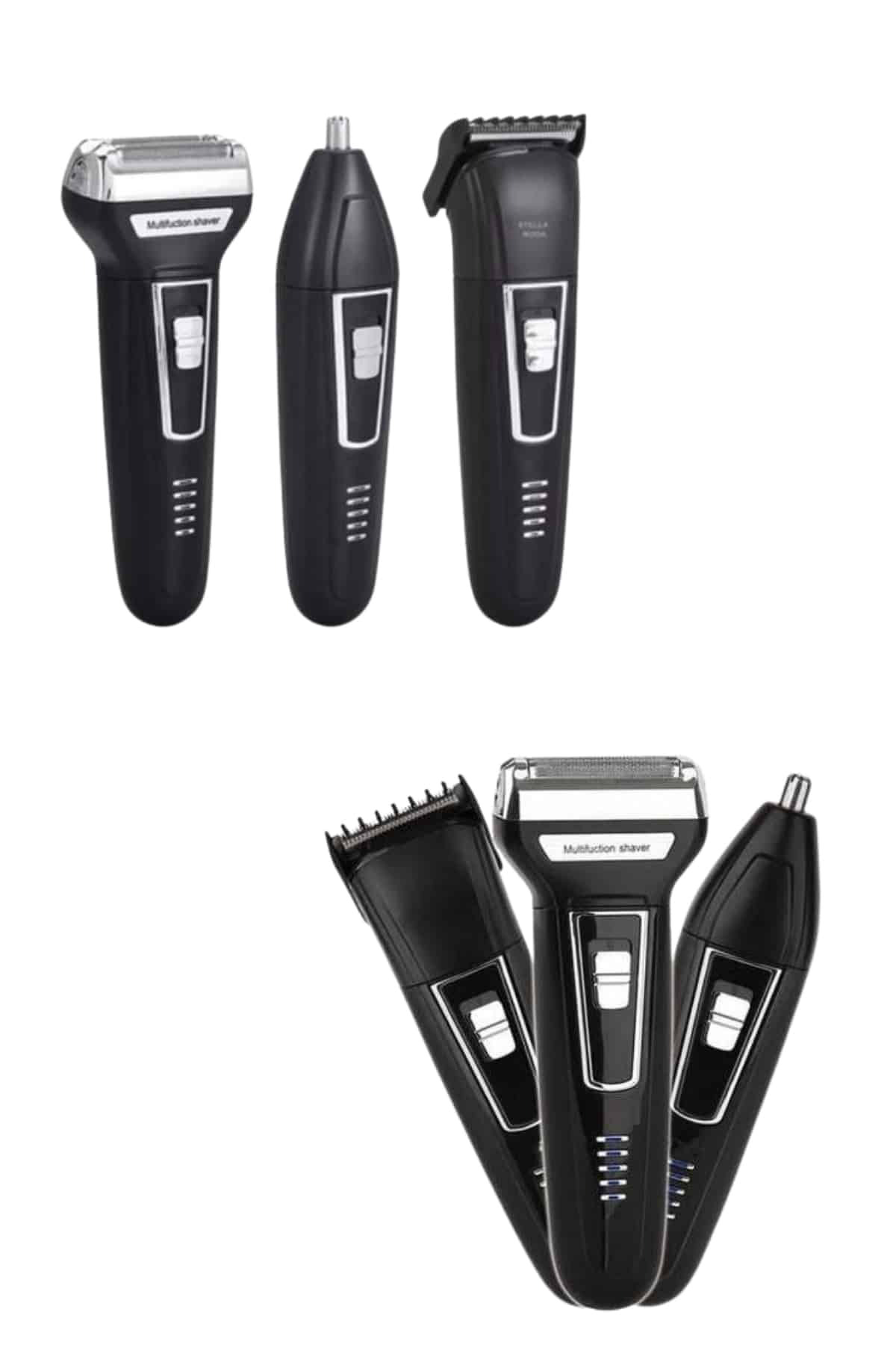 Tıraş Makinesi 3 Başlıklı T Başlıklı Hassas Ciltlere Özel Saç Sak