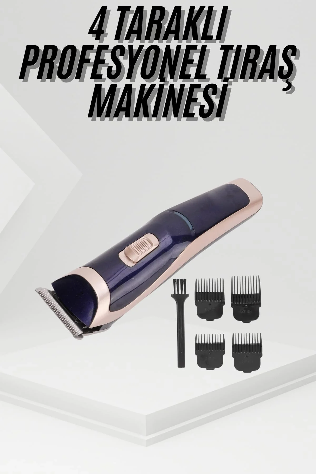 Tıraş Makinesi 4 Başlıklı Paslanmaz Çelik Bıçaklı Tüm Saç Tiplerine Uygun Tıraş Makinesi 4 Başlıklı Paslanmaz Çelik Bıçaklı Tüm Saç Tiplerine Uygun