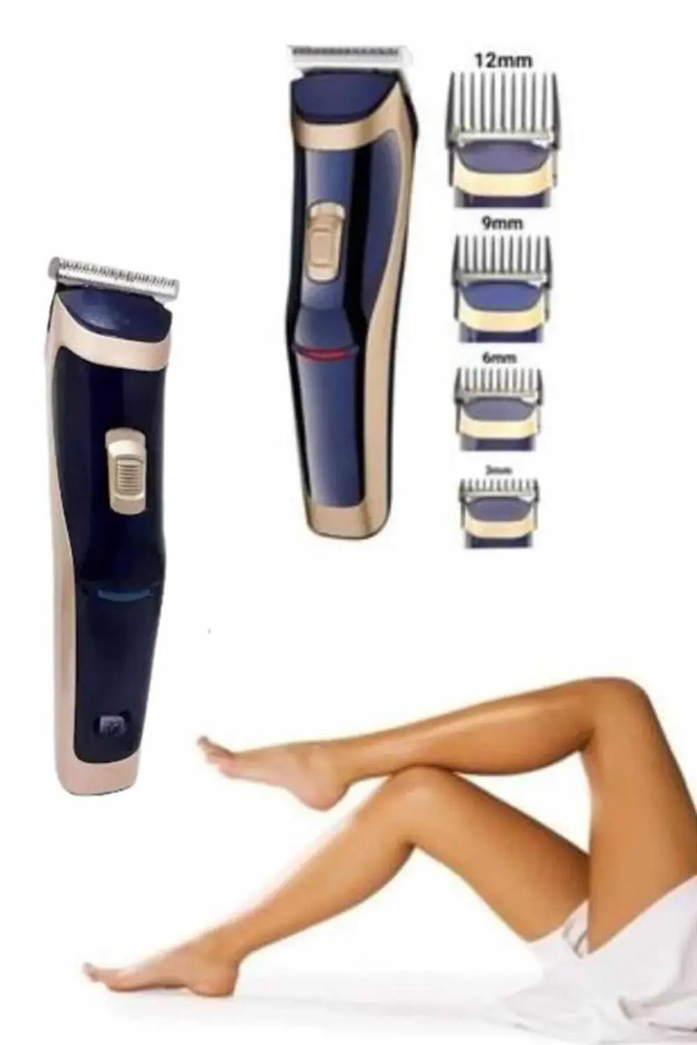 Tıraş Makinesi 4 Başlıklı Paslanmaz Çelik Bıçaklı Tüm Saç Tipleri