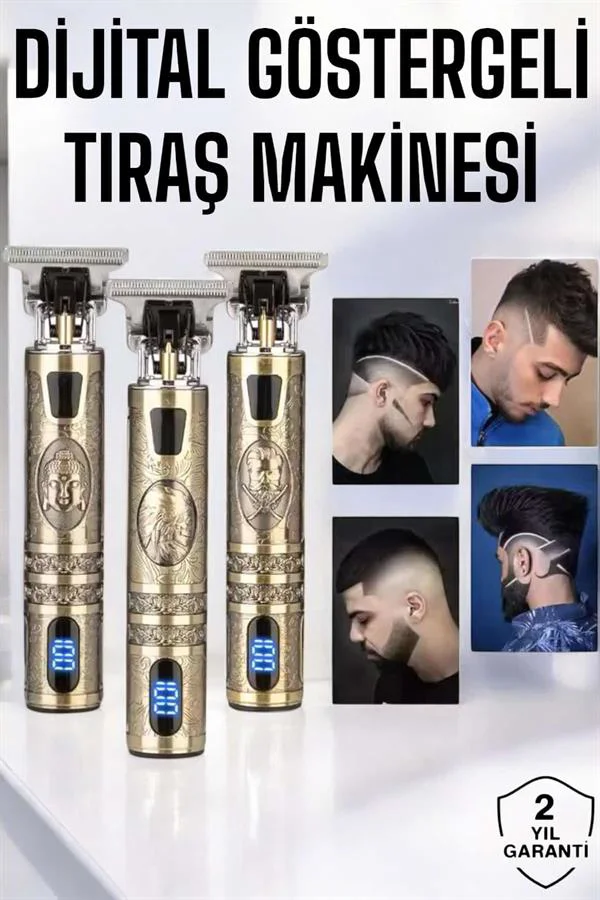 Tıraş Makinesi Çizik Tıraş Paslanmaz Çelik Uzun Ömürlü Şarjlı Tıraş Makinesi Çizik Tıraş Paslanmaz Çelik Uzun Ömürlü Şarjlı