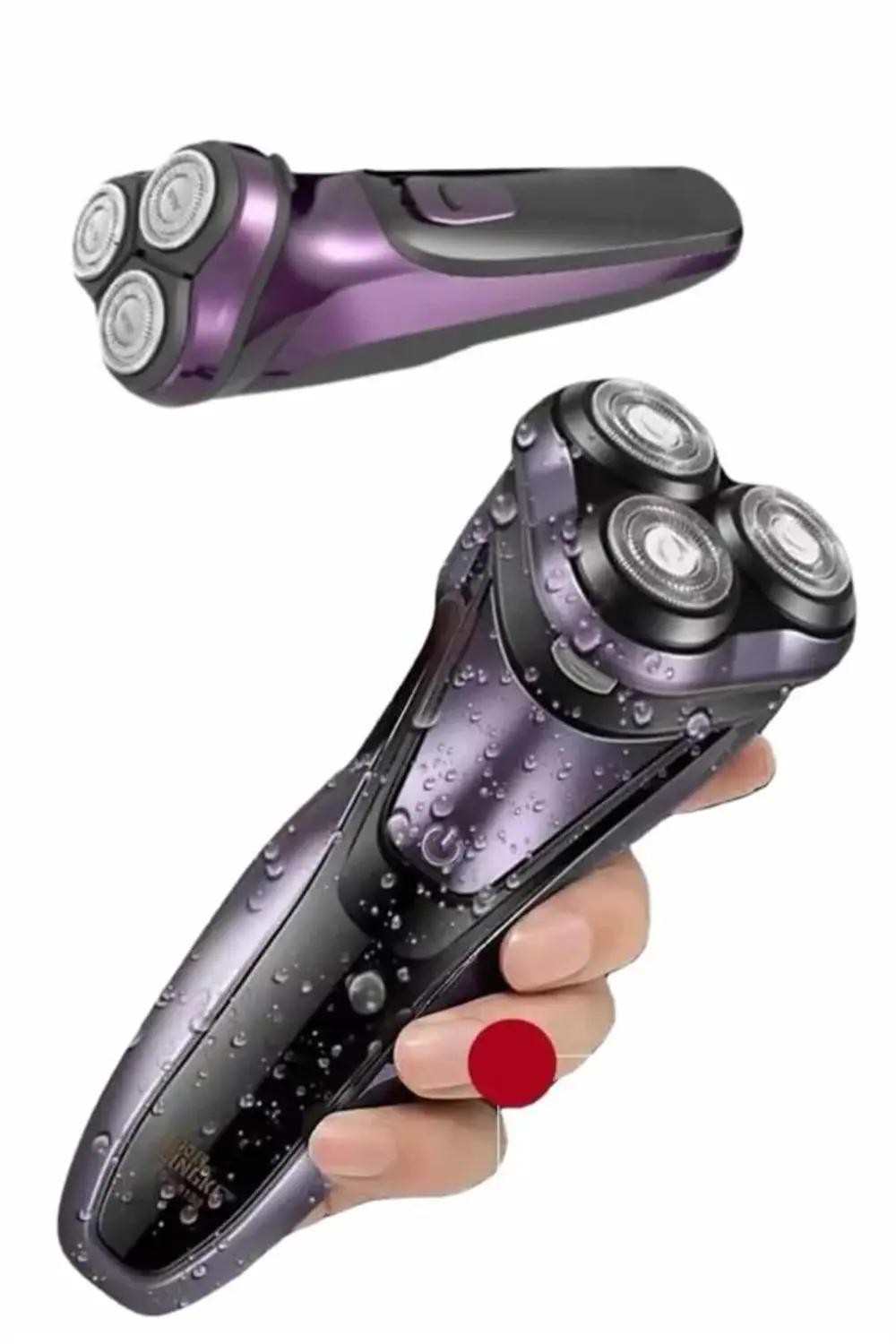 Tıraş Makinesi Hassas Ciltlere Özel Döner Başlıklı Pürüzsüz Görün