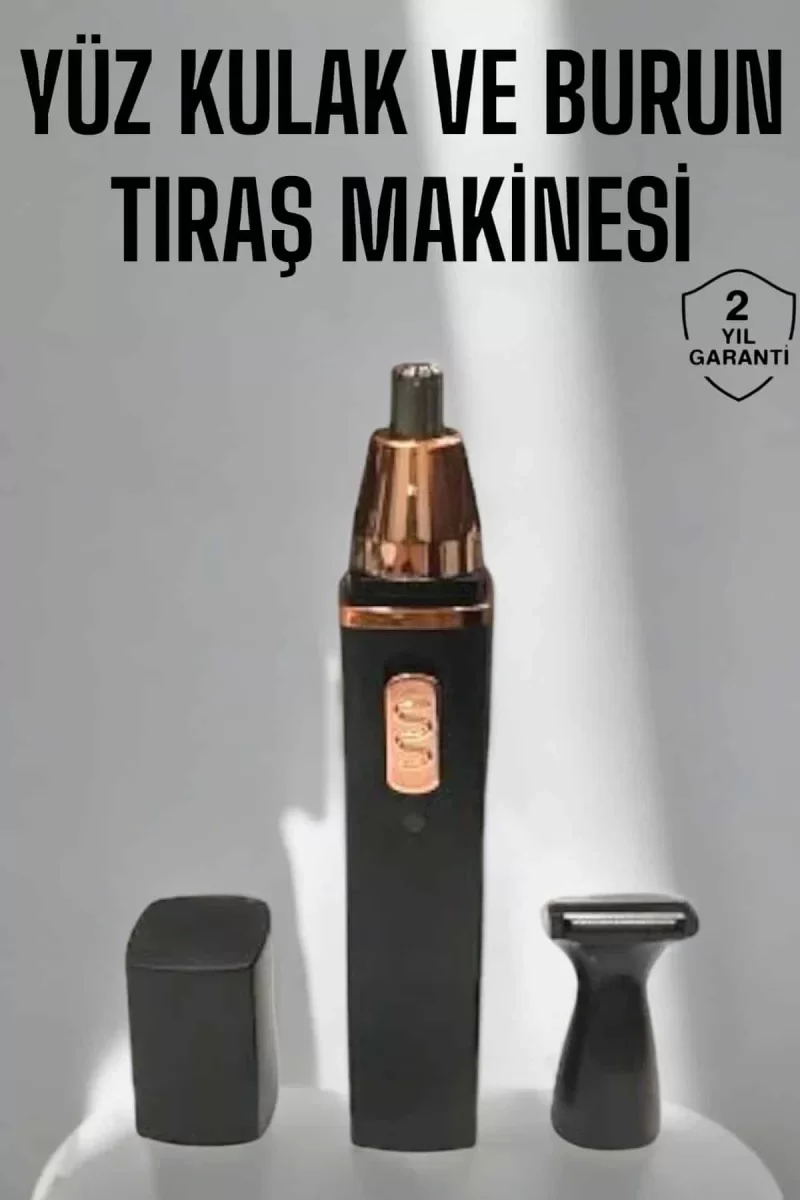Tıraş Makinesi Kulak Burun ve Yüz Temizleyici Şarjlı Mini - Lisinya