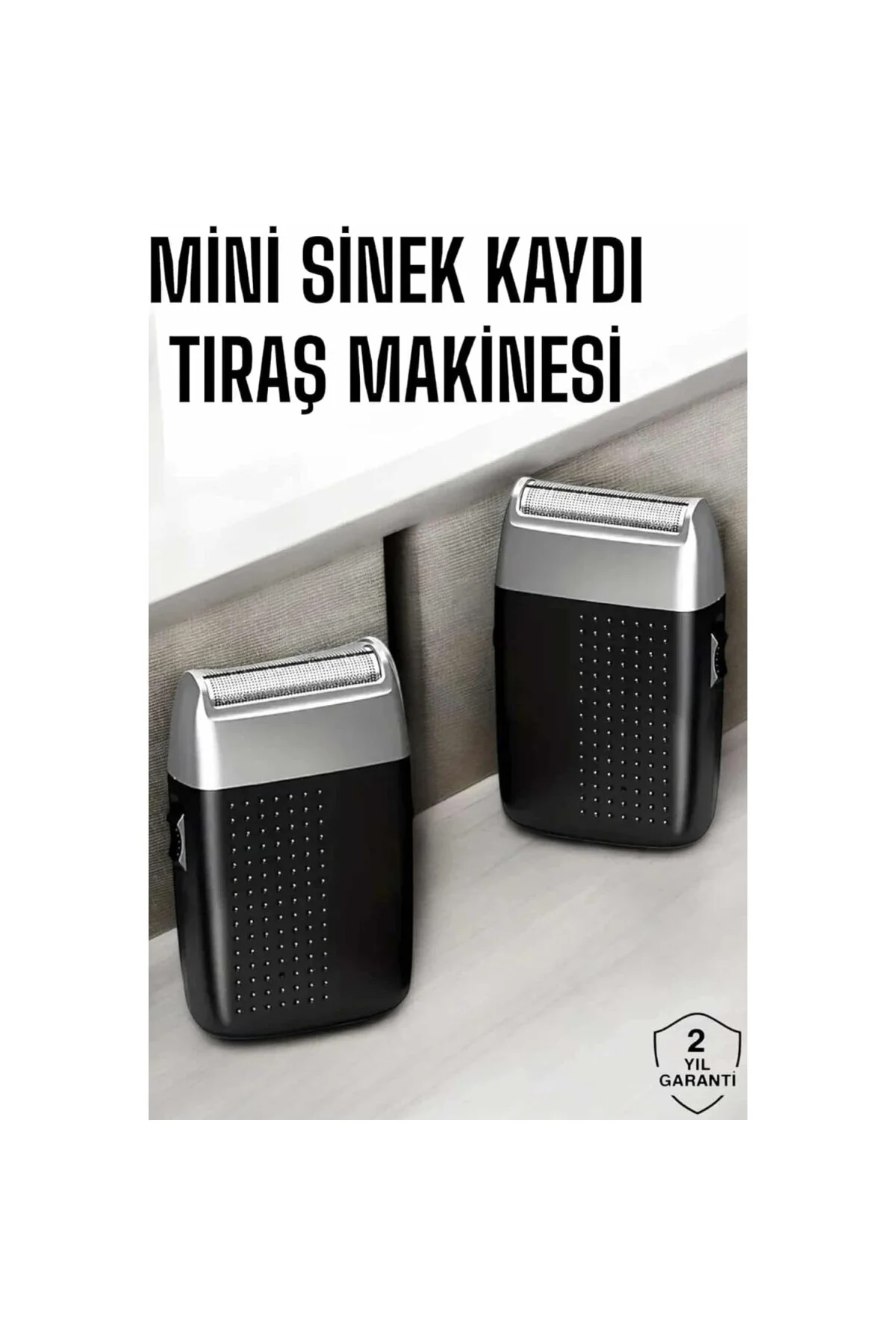 Tıraş Makinesi Mini Sinek Kaydı Şarjlı Taşınabilir Paslanmaz Çeli