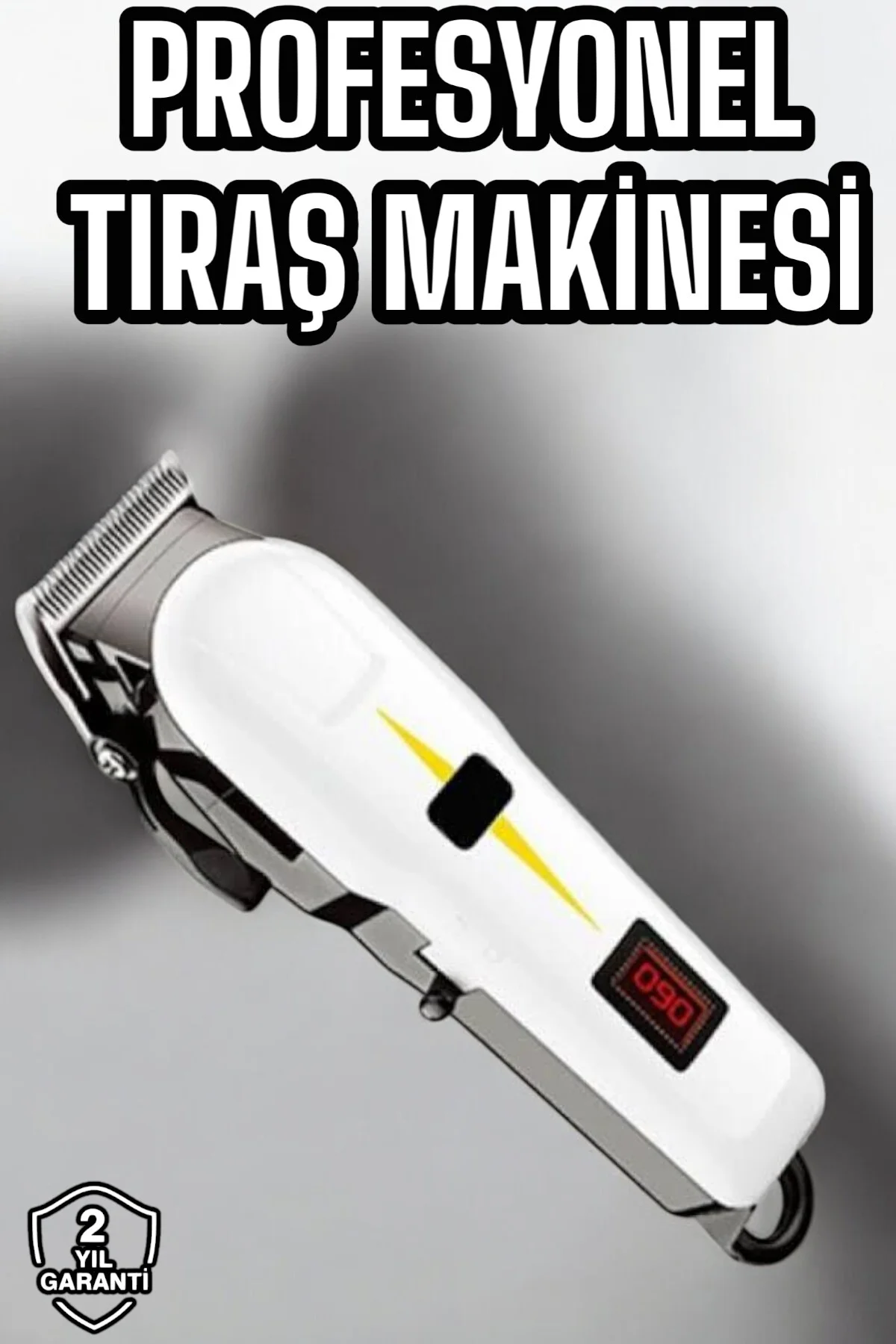Tıraş Makinesi Profesyonel Saç Ve Sakal Kesme Milim Ayarlı Dijital Göstergeli Tıraş Makinesi Profesyonel Saç Ve Sakal Kesme Milim Ayarlı Dijital Göstergeli