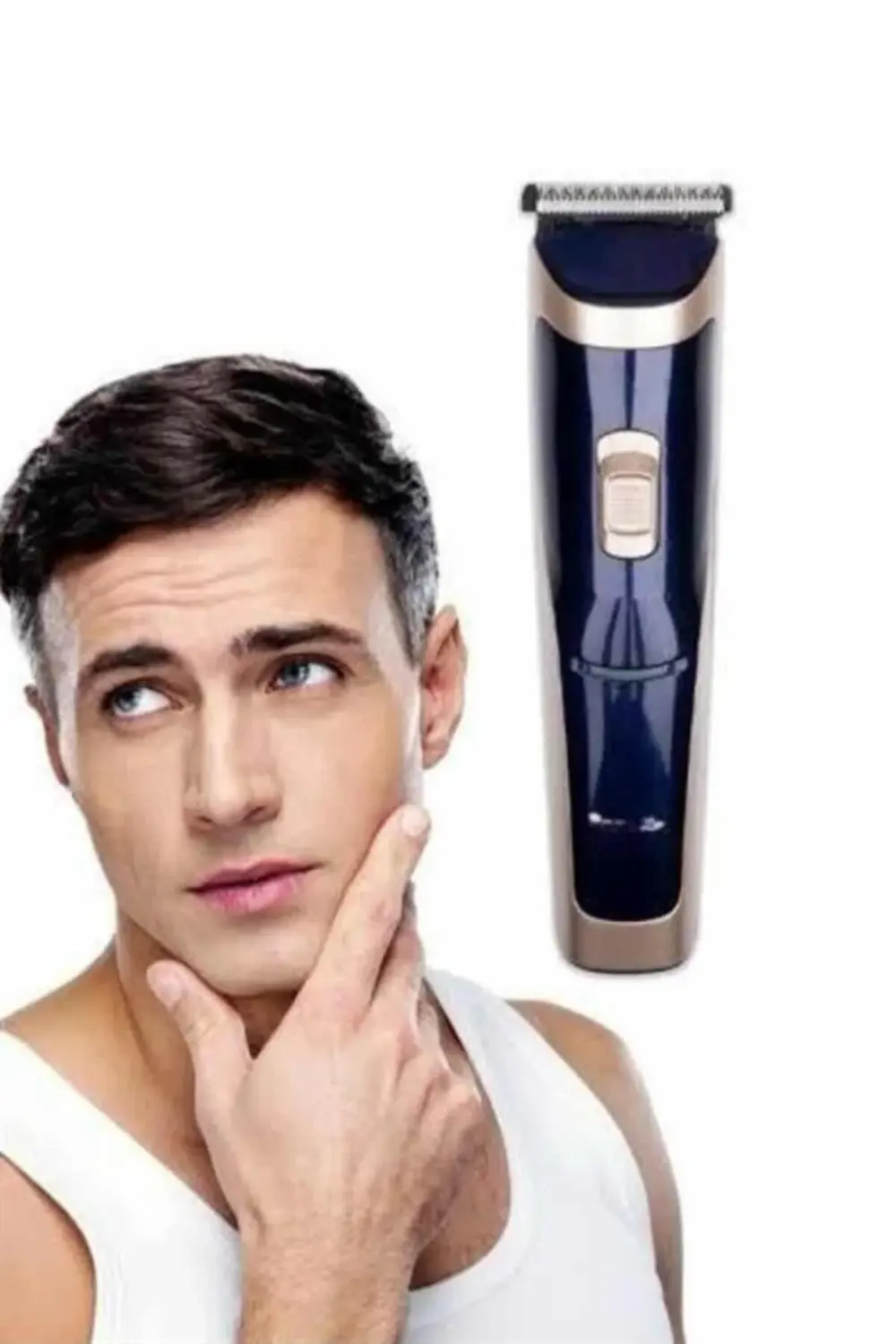 Tıraş Makinesi T Bıçaklı Kablosuz Şarjlı Lazer Epilasyon Öncesi B