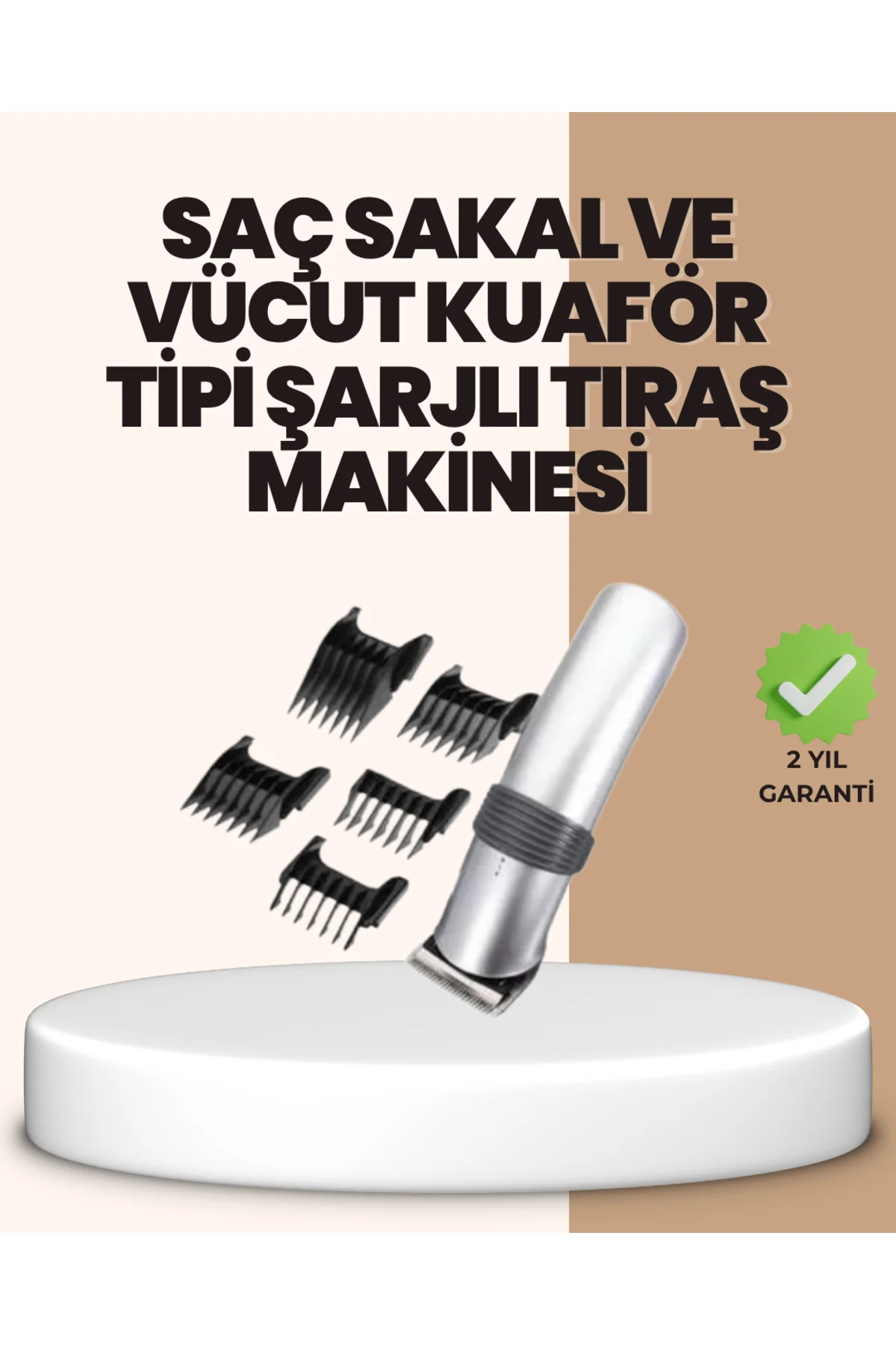 Tıraş Makinesi Temizlik ve Yağlama Setiyle Birlikte
