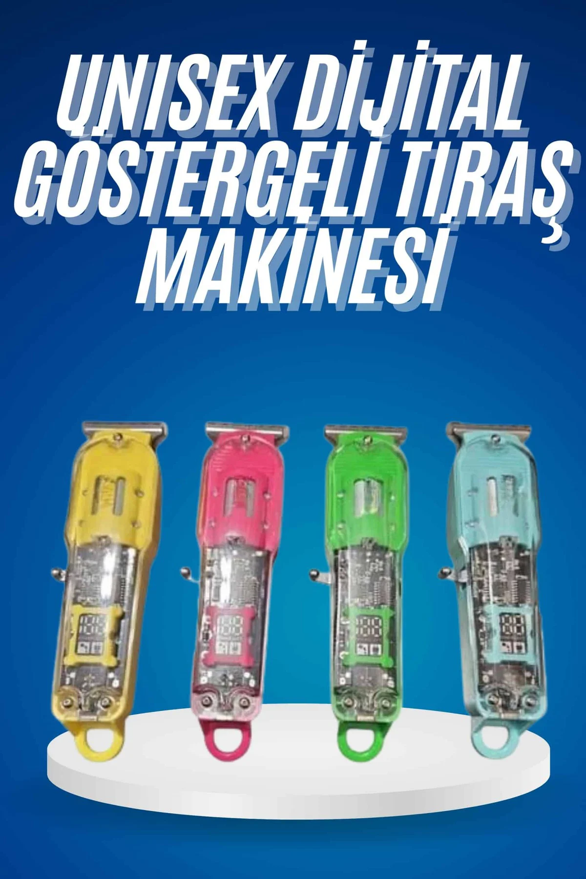 Tıraş Makinesi Unısex Güçlü Motor Kapasiteli Epilasyon Öncesi Kıs