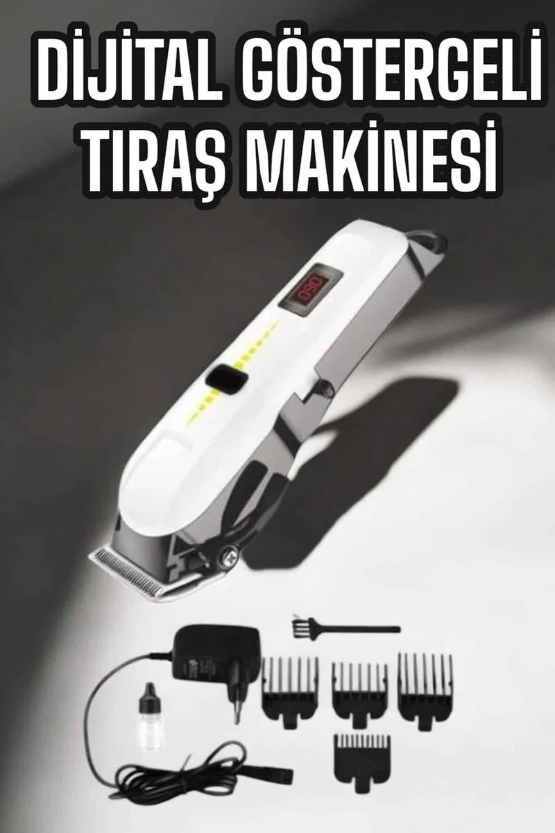 Tıraş Makinesi Uzun Ömürlü Batarya Keskin Bıçaklar ve Profesyonel
