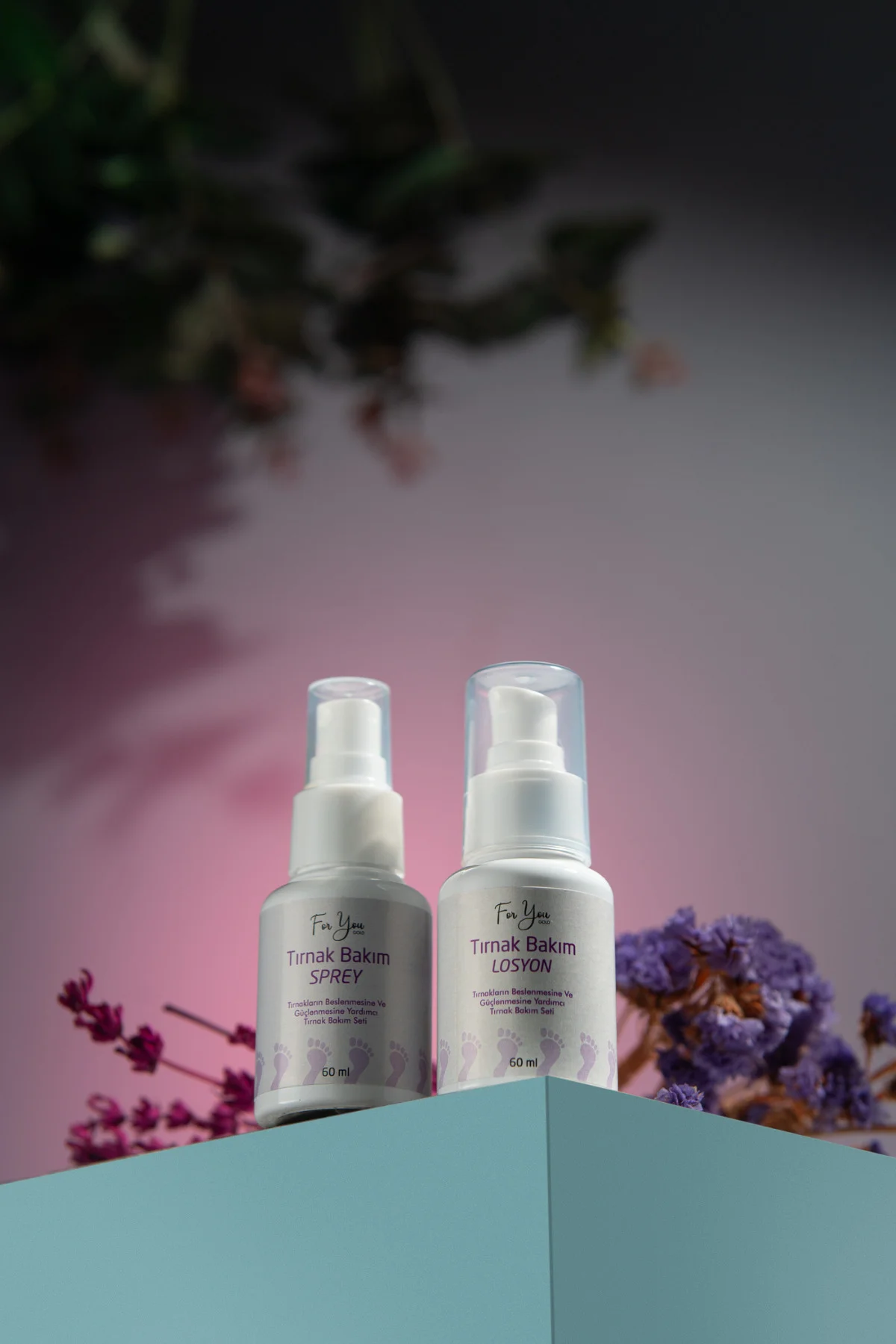 Tırnak Ayak Bakım Seti Losyon&sprey Kaşıntı, Koku, Mantar Giderme