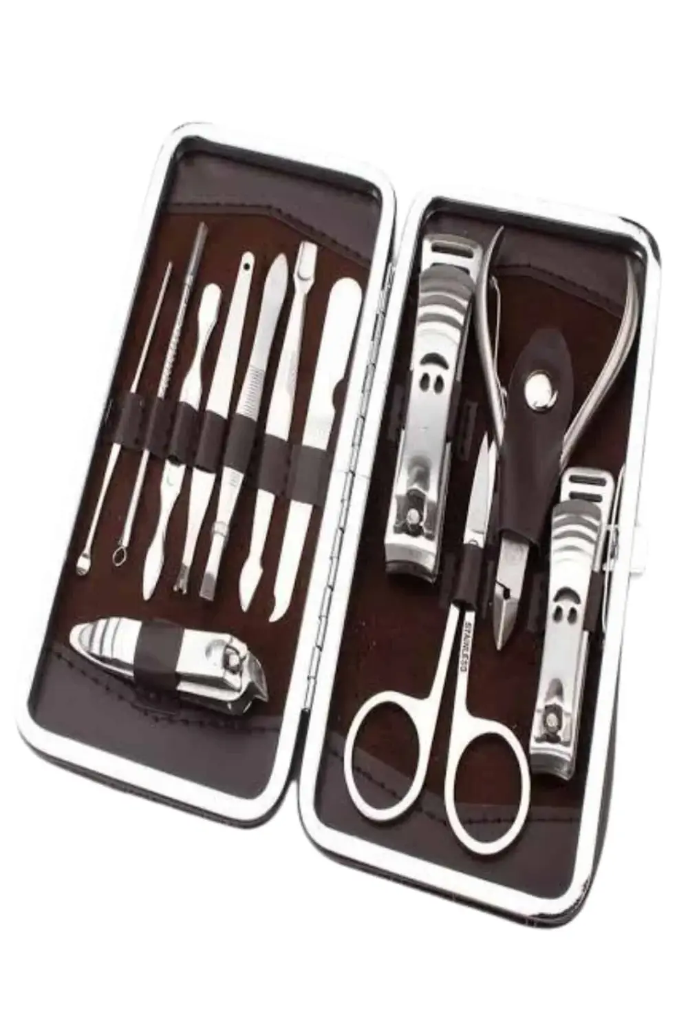 Tırnak Bakım Seti Tırnak Düzeltme Batık 12 Parça Çanta Tipi Manik