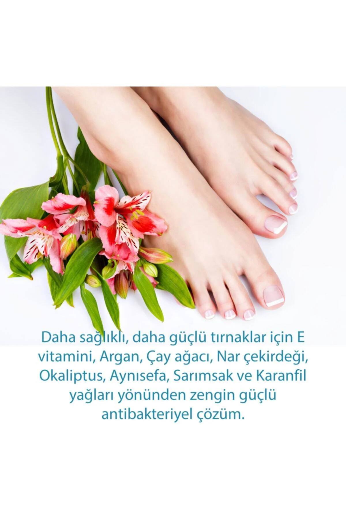 Tırnak Bakım ve Ayak Kremi -Tırnak Mantarı Önleyici Losyon Damla - Görsel 3