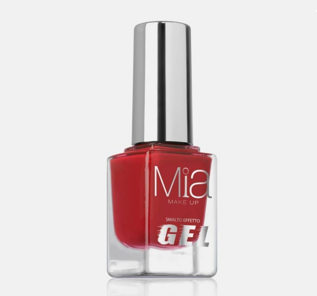 TIRNAK CİLA JELİ  NAIL POLISH GEL EFFECT  CARMINIO RED  MIA-SG018