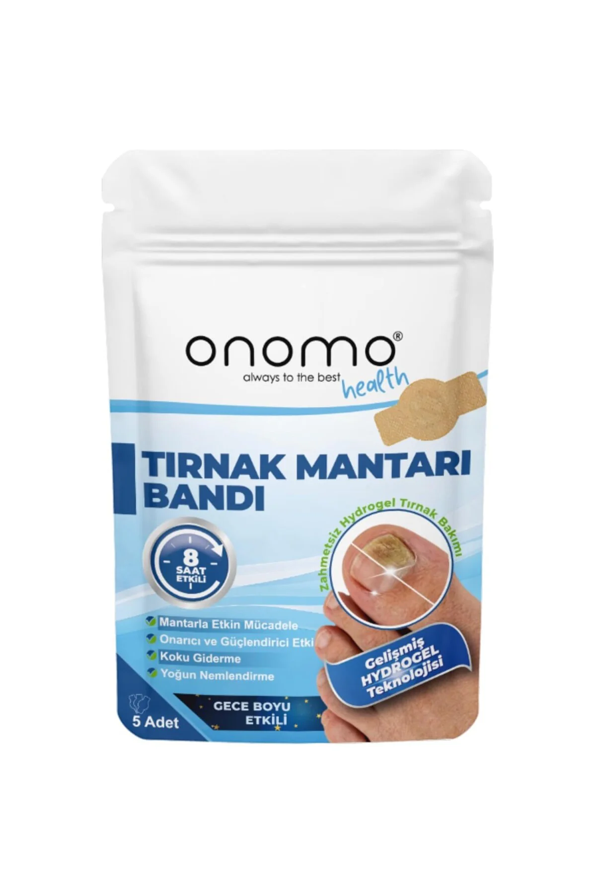 Tırnak Mantarı Bandı, Hidrojel Tırnak Bakımı 5 Adet