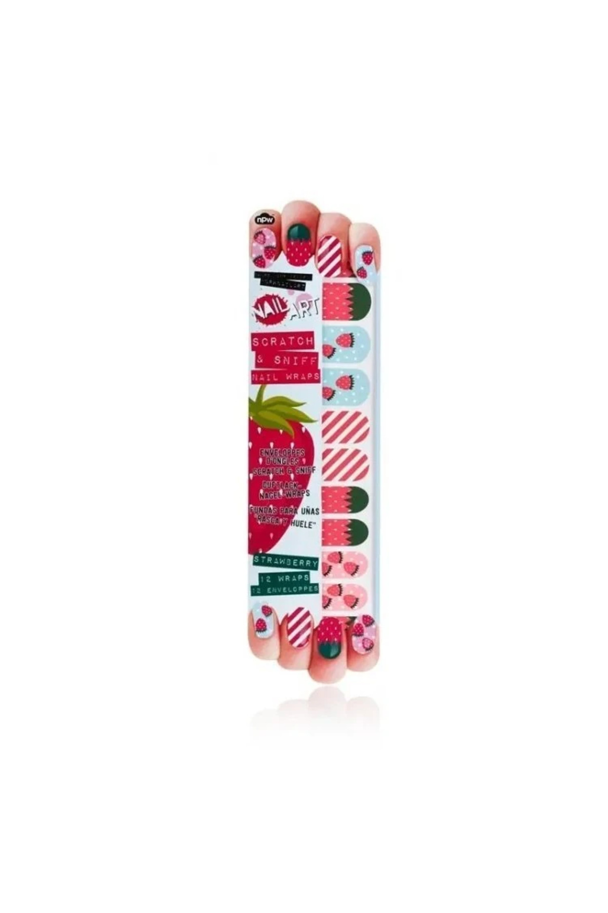 Tırnak Stickerı - Çilek