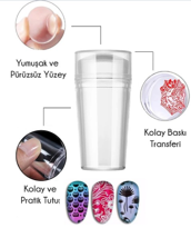 İhtiyaçavm Tırnak Süs Damgalama French Stamper Aleti