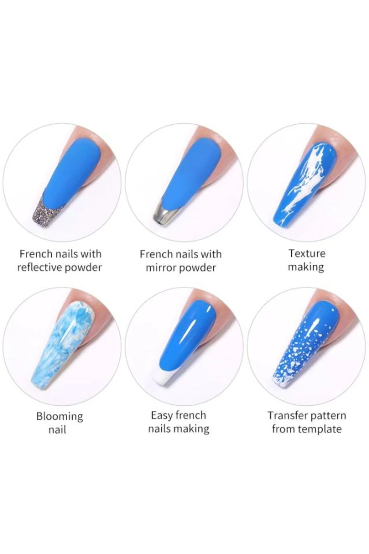 Tırnak Süs Damgası French Stamper