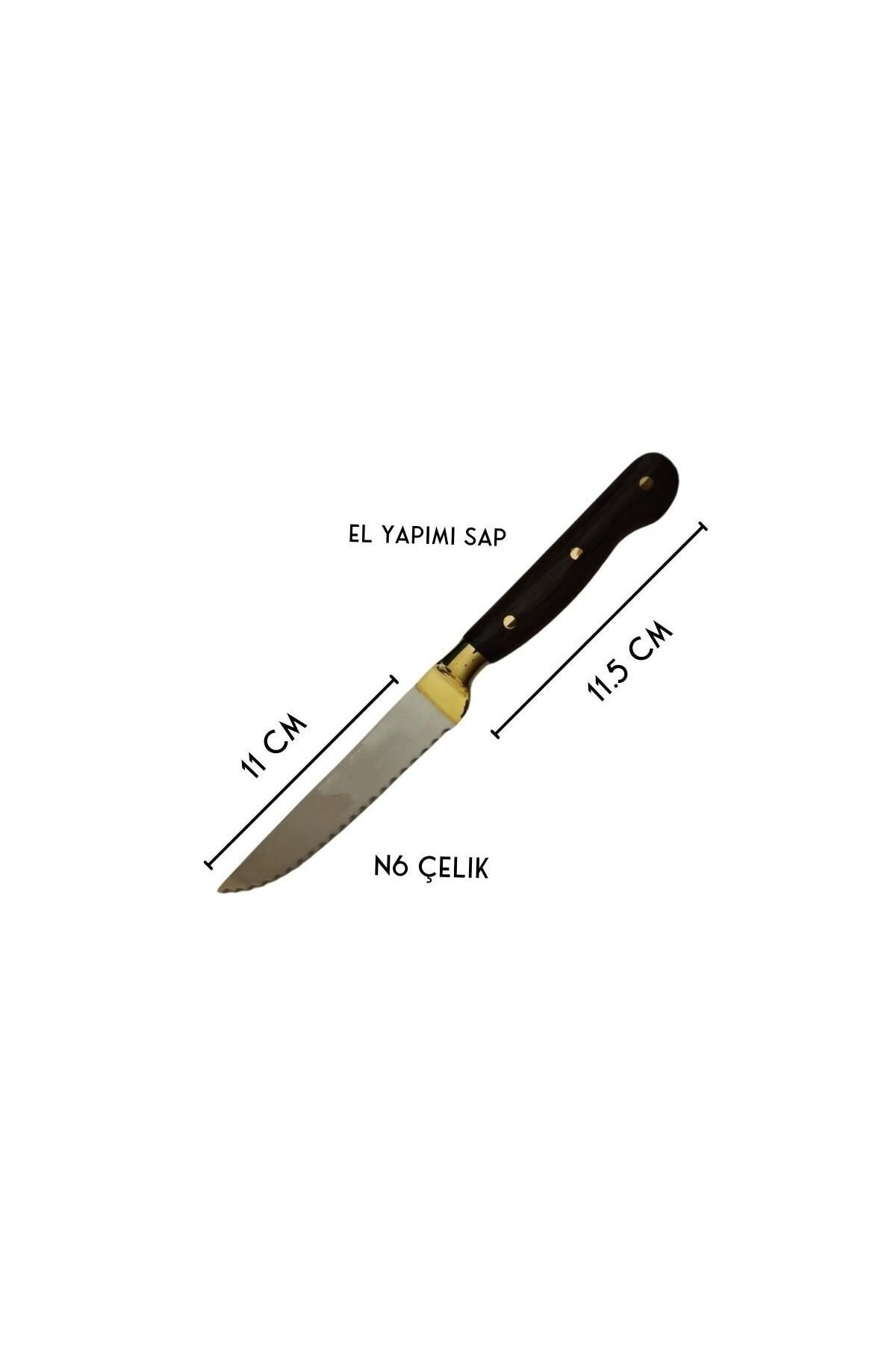 Tırtıklı Sebze Bıçağı 22.5 Cm