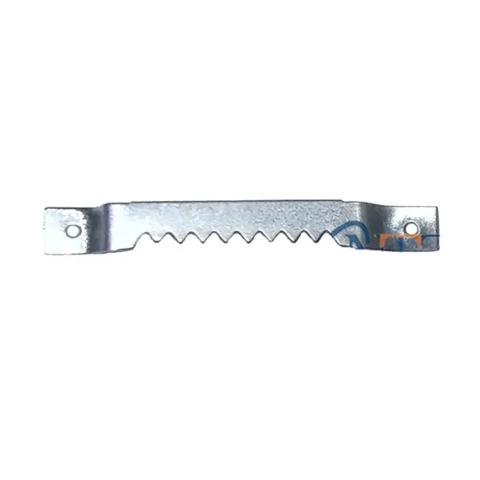 Tırtıklı Timsah Ağız Çerçeve Askı - Büyük, Çinko, 8x57mm, 1 Adet