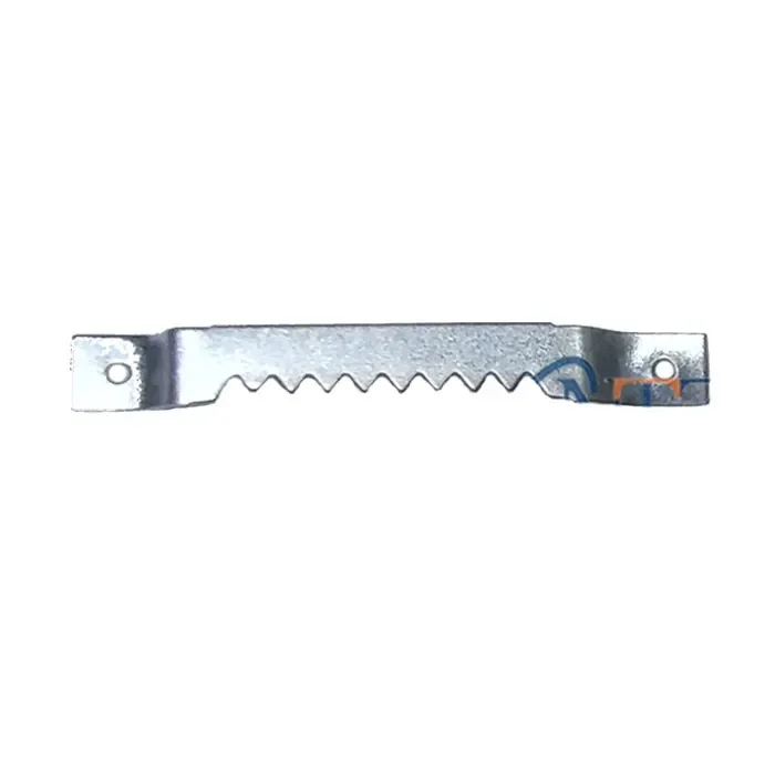 Tırtıklı Timsah Ağız Çerçeve Askı - Büyük, Çinko, 8x57mm, 1 Adet Tırtıklı Timsah Ağız Çerçeve Askı - Büyük, Çinko, 8x57mm, 1 Adet