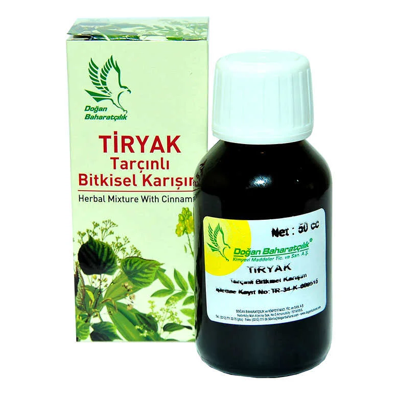 Tiryak Tarçınlı sel Karışım 50 cc