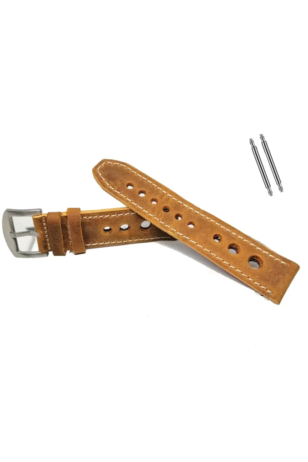 Tissot & Fossil & Panaray  Uyumlu Crayz Hakiki  Deri  24 mm   KOY