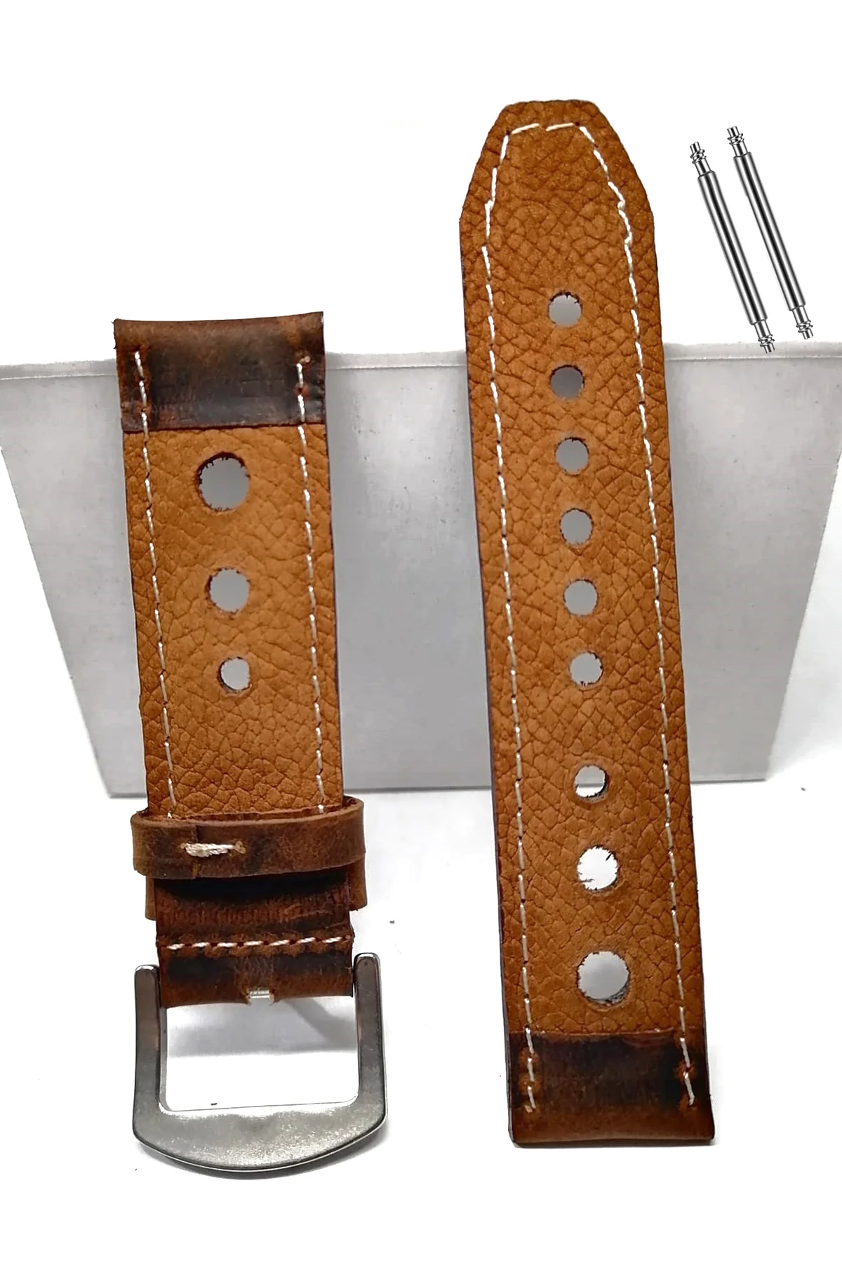 Tissot  &   Fossil  Uyumlu   Crayz   Hakiki   Deri   22  mm  AÇIK