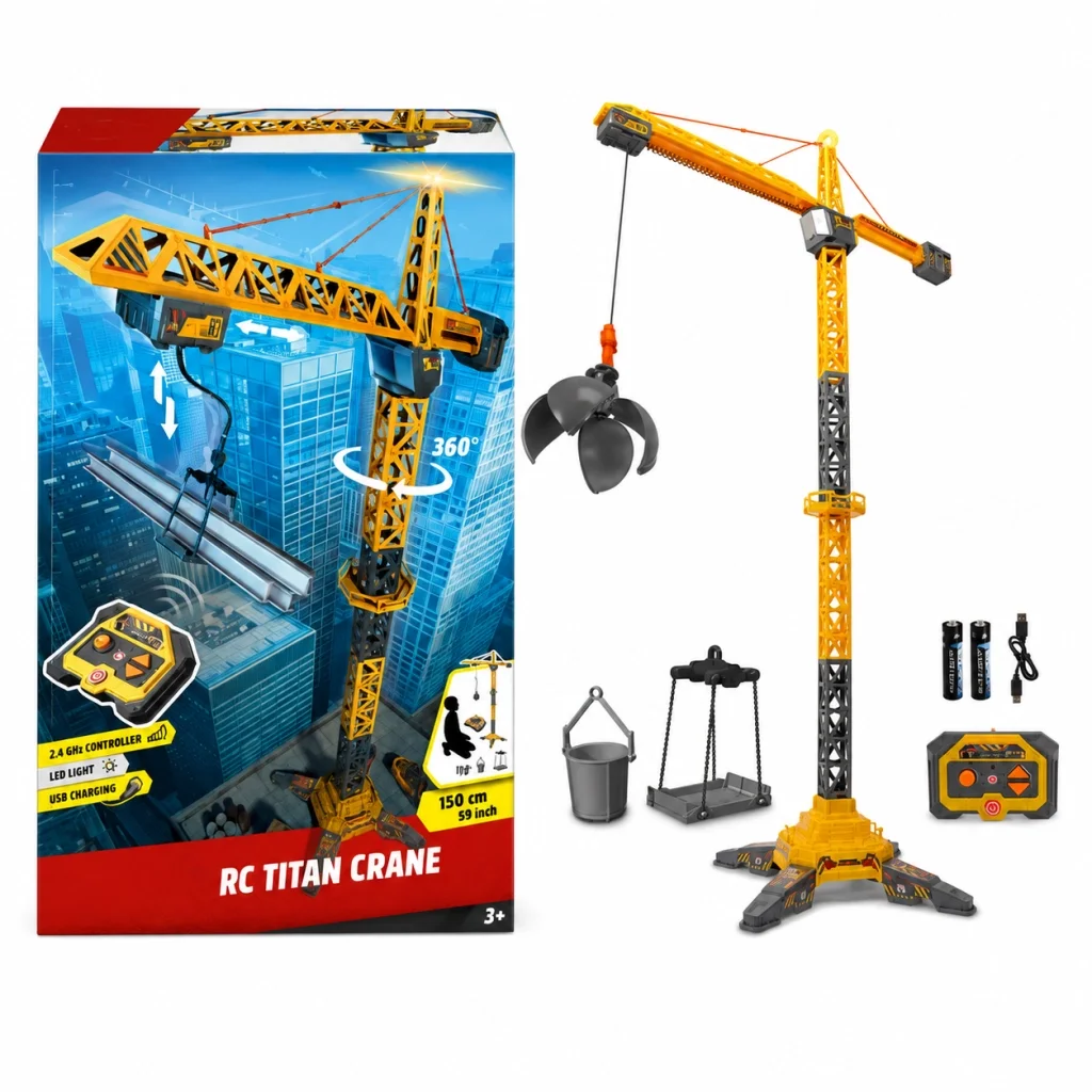 Titan Crane Uzaktan Kumandalı Oyuncak Vinç Fiyatı, Yorumları ve Özellikleri