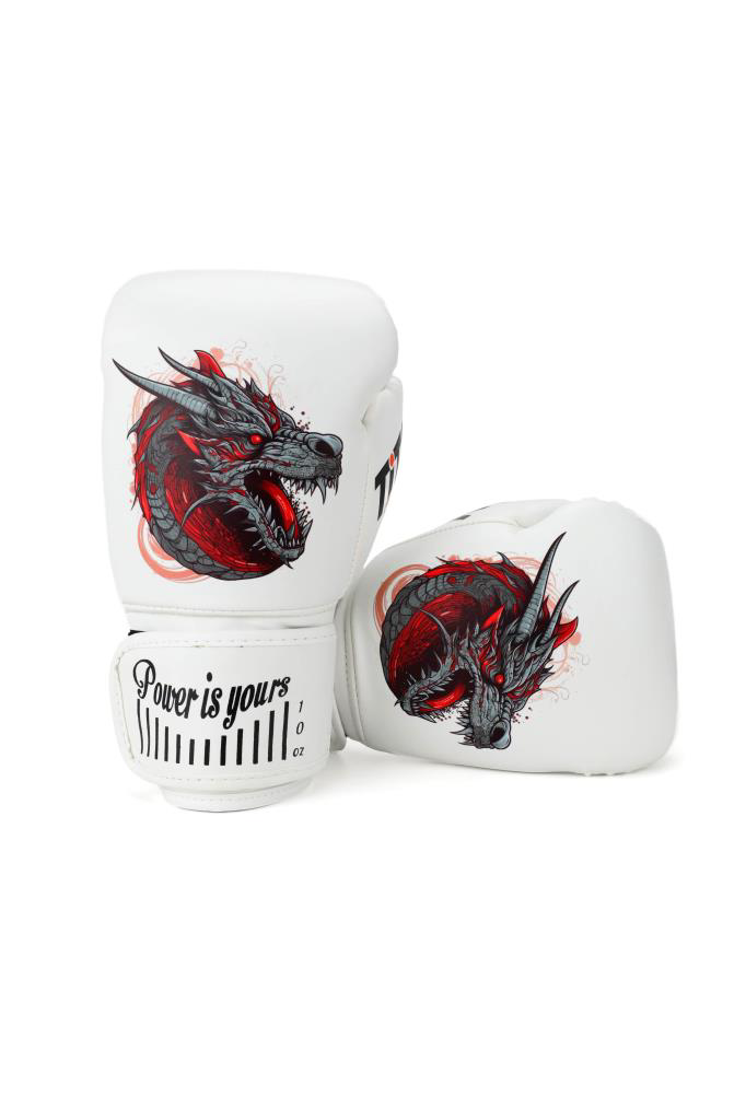 Titan Sport Titan Sport Ejderha Desenli Set Fgr Model-10 Boks Eldiveni