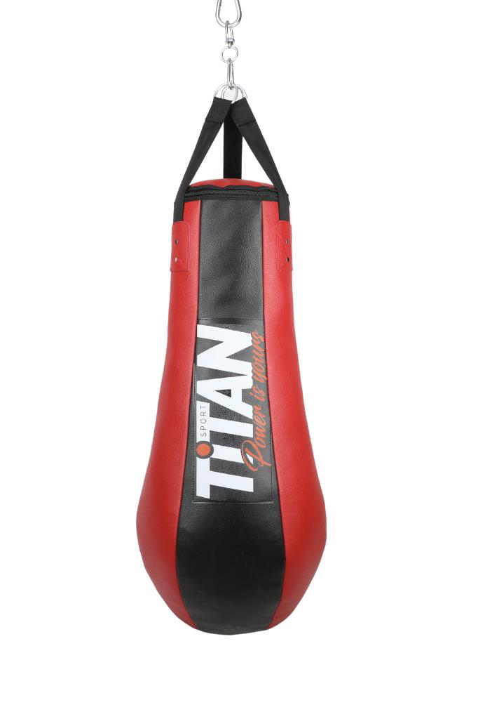 Titan Sport  Kirmizi-Siyah Model 2 Armut Boks Torbasi