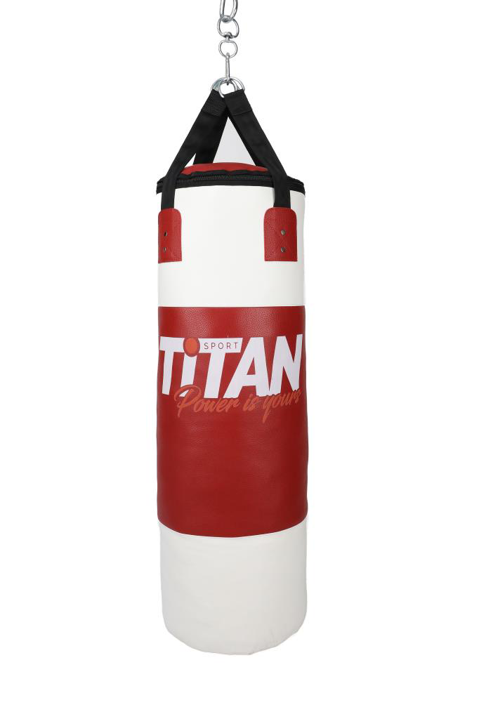 Titan Sport  Kirmizi-Beyaz Boks Kum Torbasi